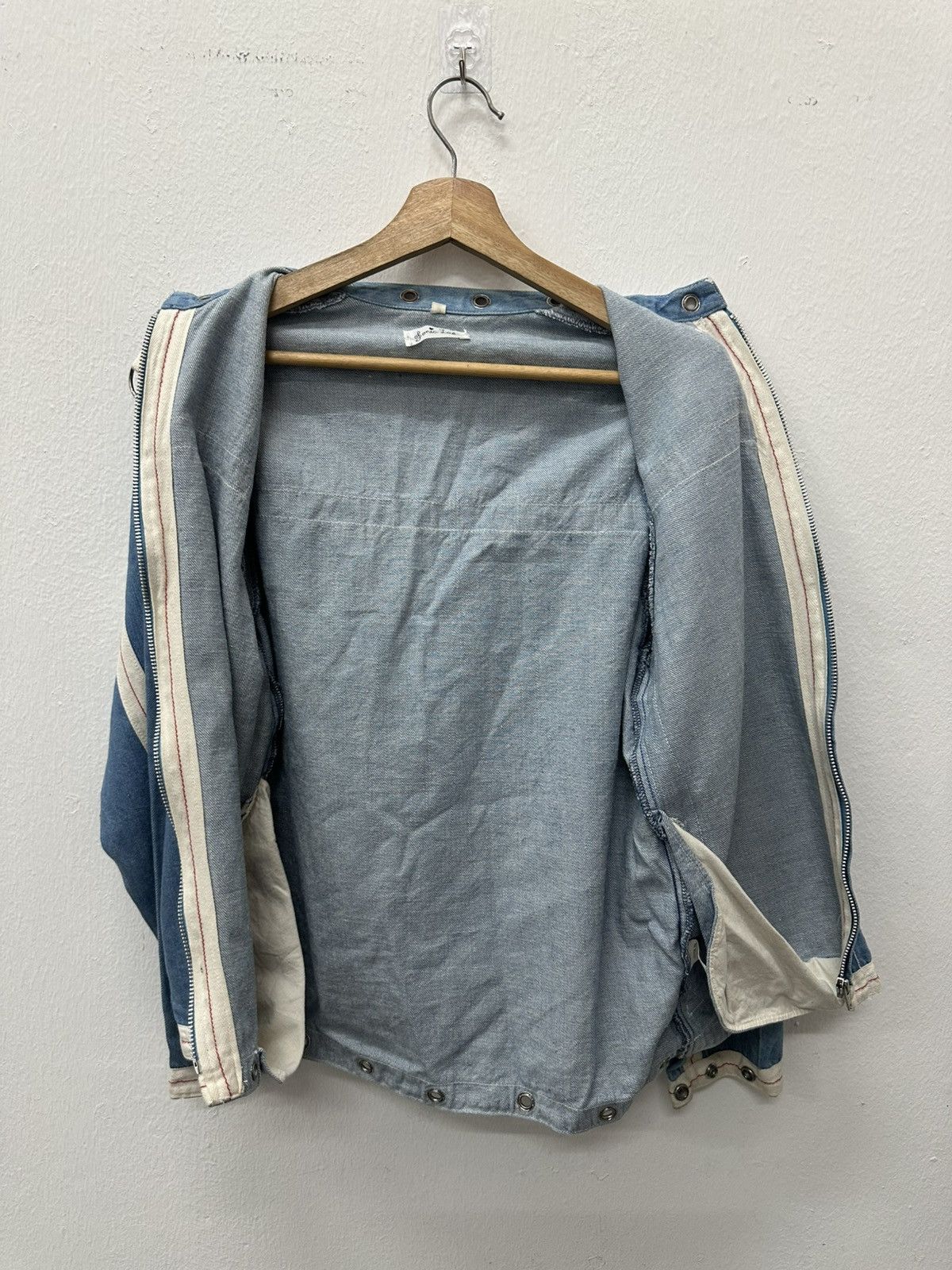 Sonic Lab Sonic Lab (Needles) Nepenthes Denim Zipper Jacket Size US M / EU 48-50 / 2 - 19 Thumbnail