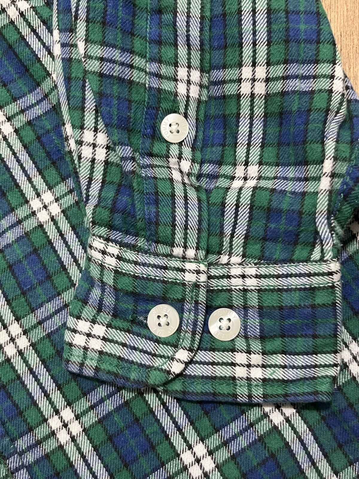 Other Tommy Hilfiger Plaid Button Up Shirt Green XL Size US XL / EU 56 / 4 - 8 Thumbnail