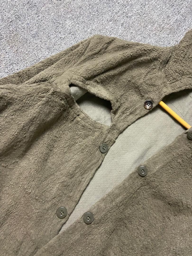 Japanese Brand Japanese Brand Military Fleece Hooded Open Jacket (184) Size US M / EU 48-50 / 2 - 4 Thumbnail