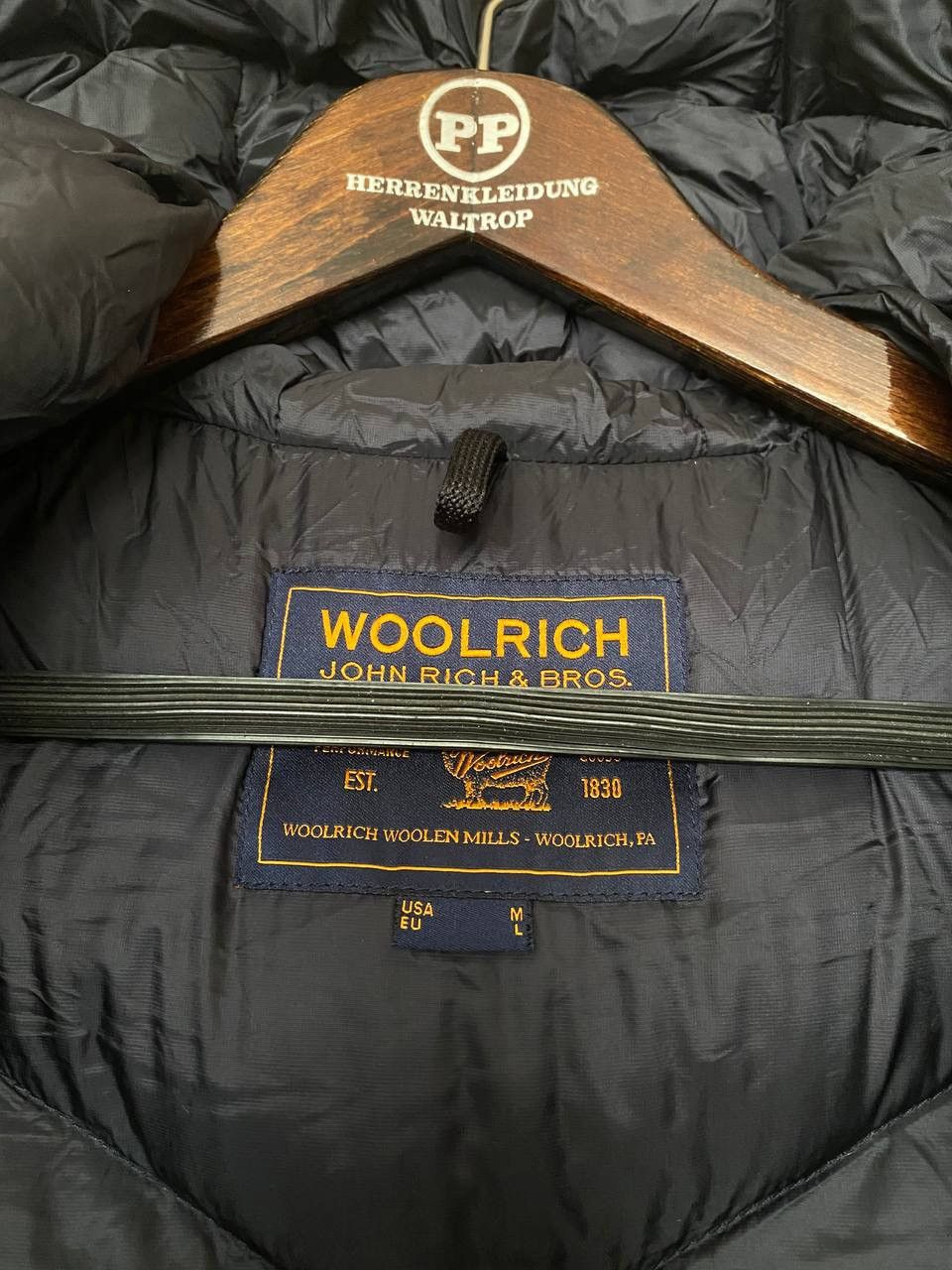 Woolrich Woolen Mills RRP 900$ WOOLRICH Arctic Parka No Fur Blue Size US M / EU 48-50 / 2 - 11 Thumbnail