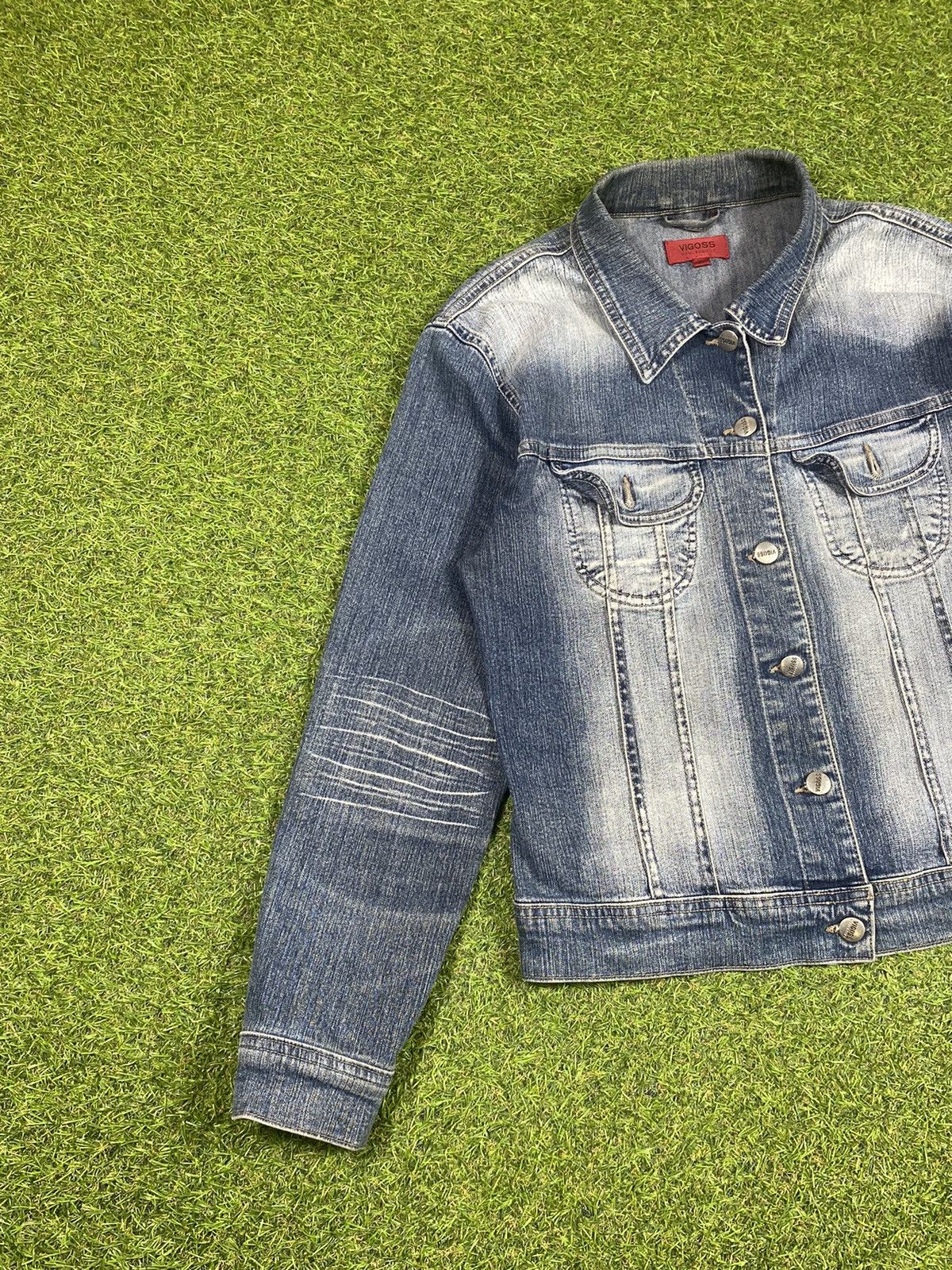 Vintage Vintage 90s Jeans jacket japanese streetwear style size XL Size XL / US 12-14 / IT 48-50 - 3 Thumbnail