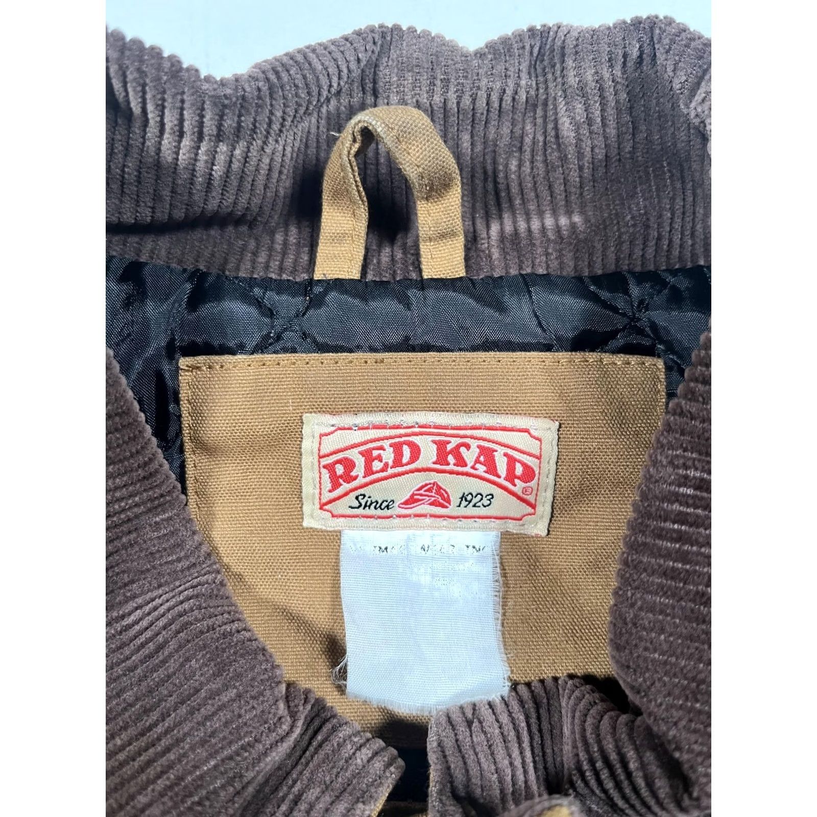 Red Kap Red Kap Coat Mens 2XL Brown Canvas Quilted Insulated Workwear Parka Full Zip Read Size US XXL / EU 58 / 5 - 3 Thumbnail