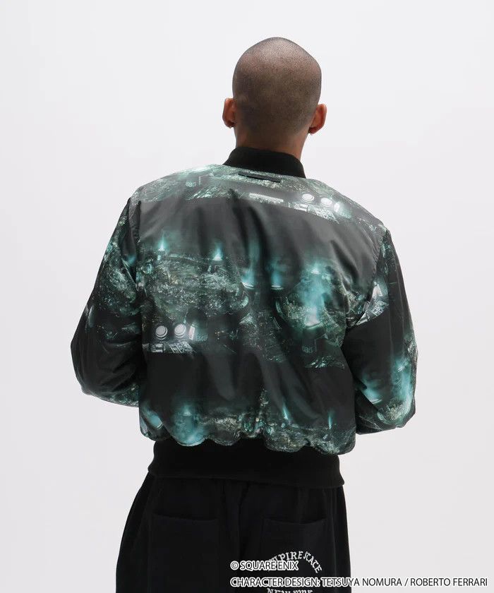 Avirex AVIREX x FF7 Remake Midgar Reversible Bomber Japan Exclusive Size US XL / EU 56 / 4 - 2 Thumbnail
