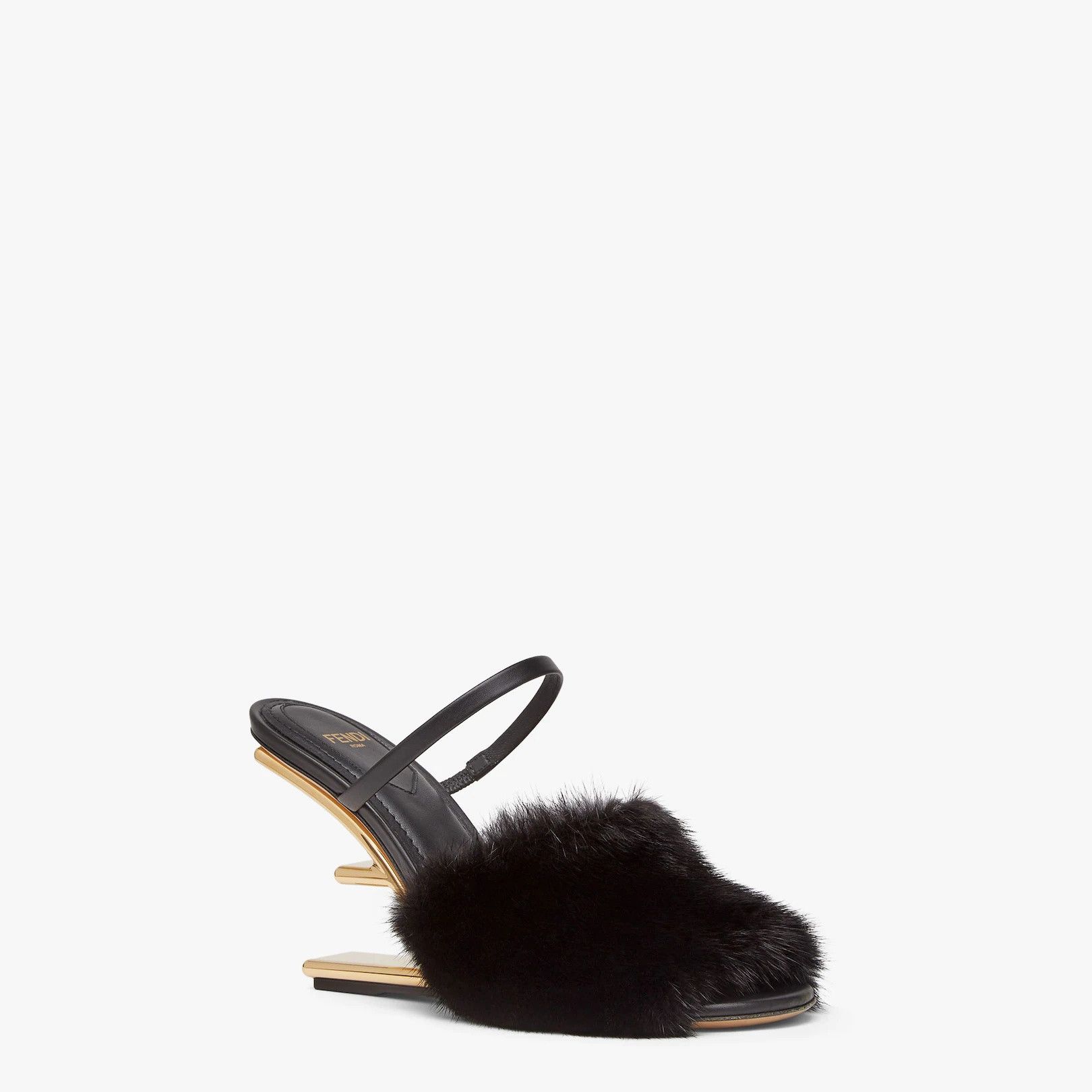 Fendi o1s1wg110226 First Mules in Black Size US 8 / IT 38 - 2 Thumbnail