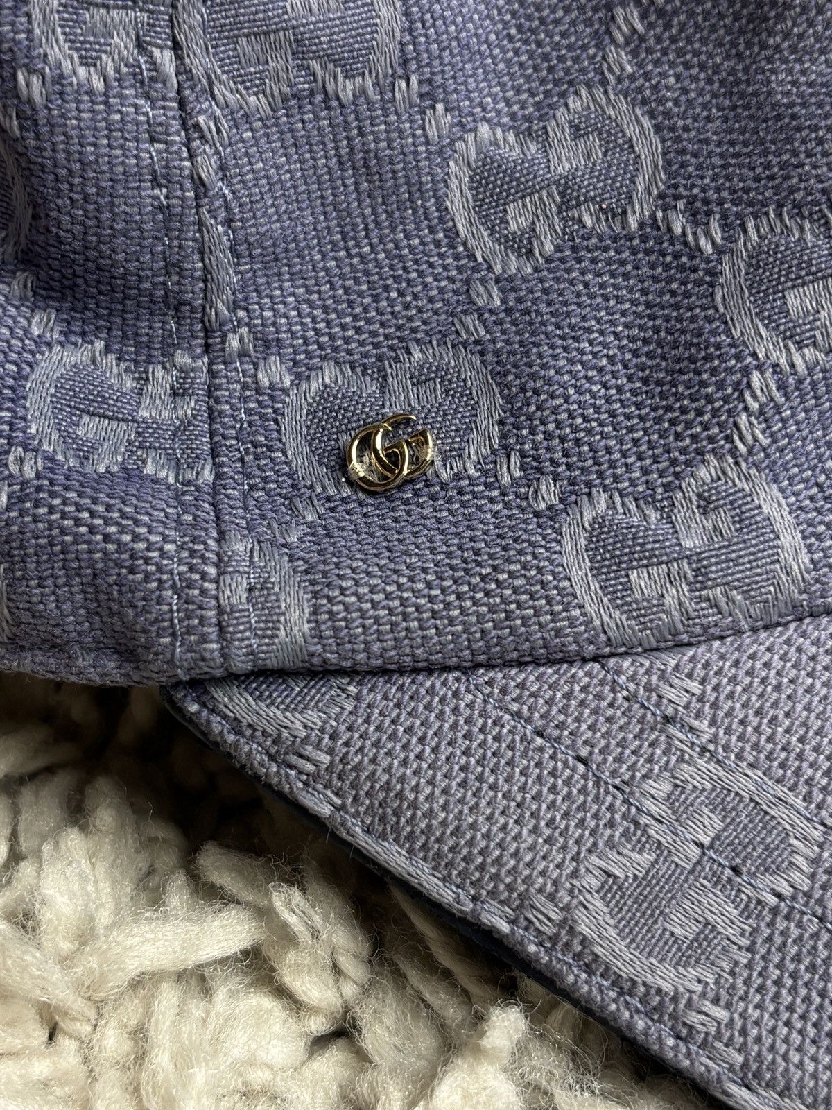 Gucci Gucci GG Monogram Canvas Rare Cap Hat Baseball Vintage Size ONE SIZE - 3 Thumbnail