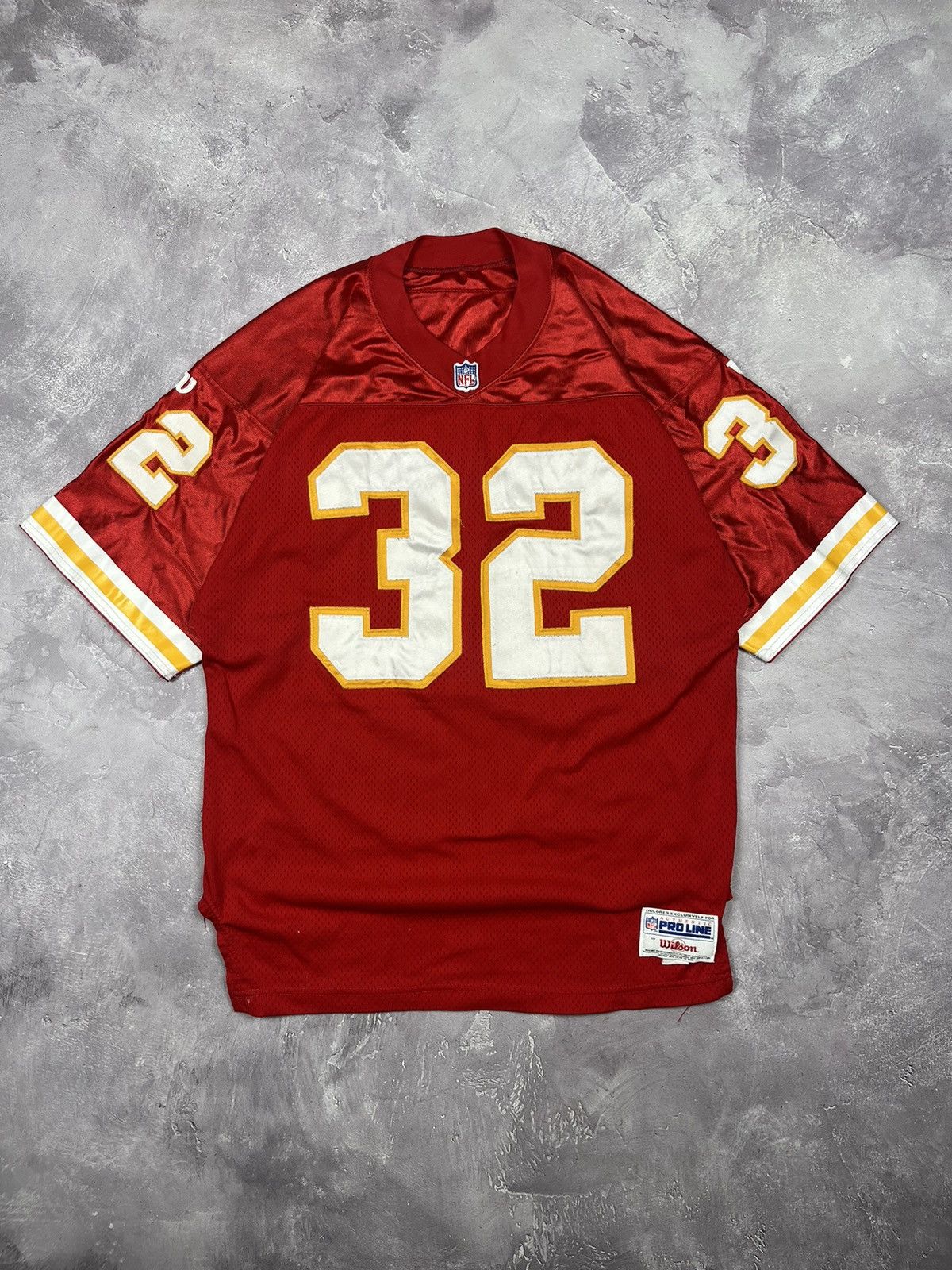 NFL Vintage NFL Wilson JERSEY Allen Raiders 32 Jersey T-shirt Size US S / EU 44-46 / 1 - 1 Thumbnail