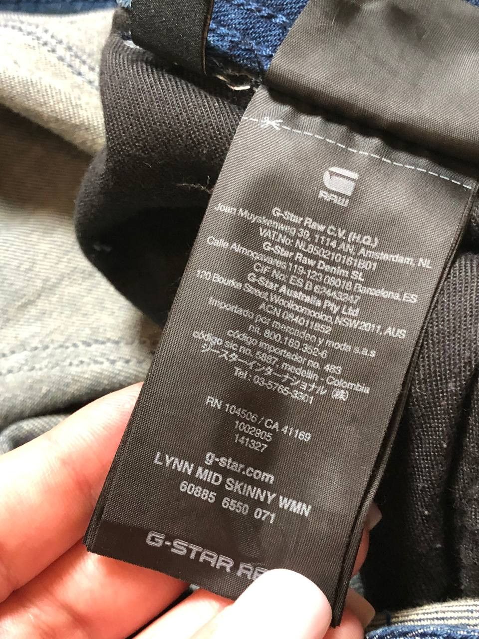 G-Star G-Star Lynn Mid Skinny Jeans Size 25" / US 0 / IT 36 - 4 Thumbnail