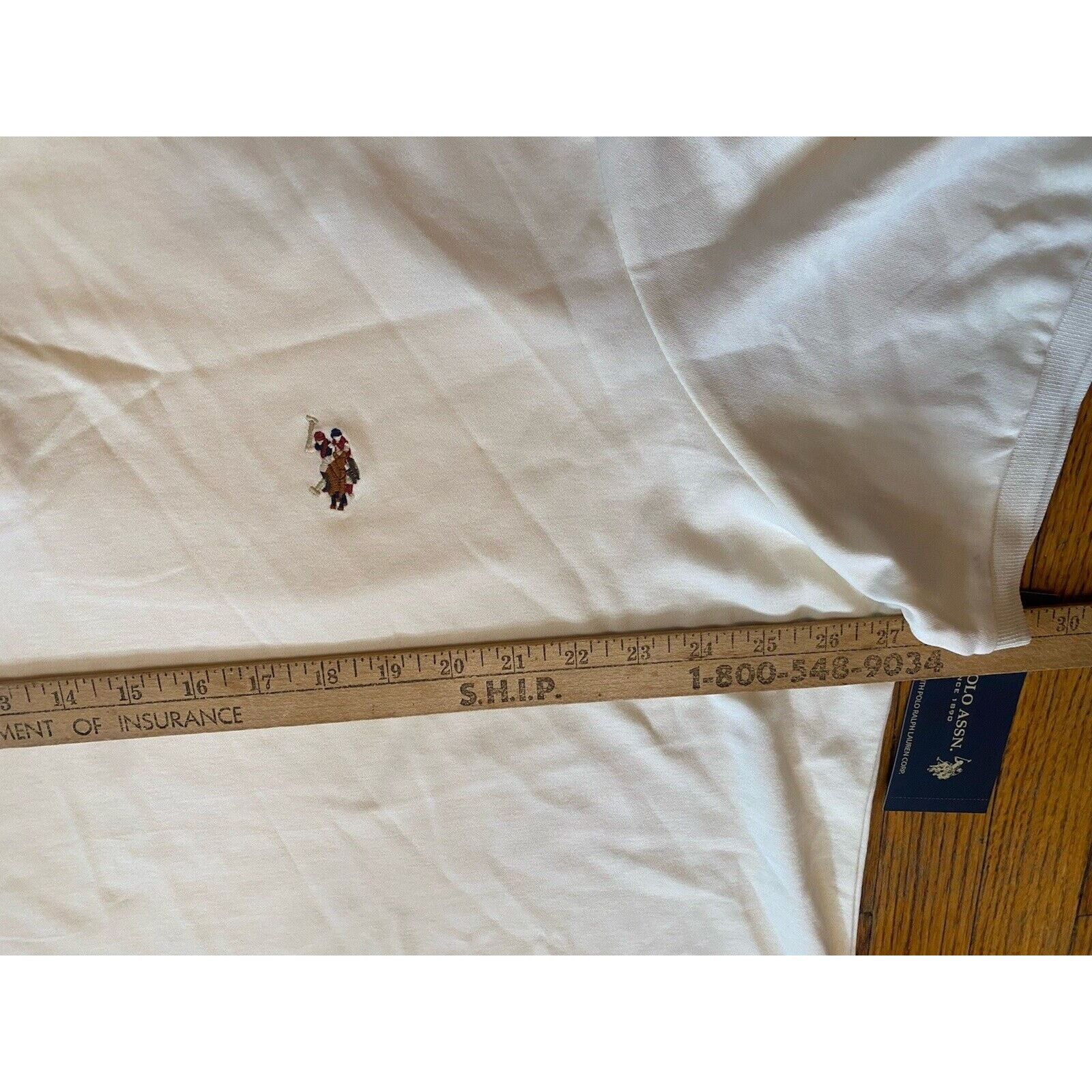 U.S. Polo Assn. NWT U.S. Polo Association Shirt Mens 2XL White Size US XXL / EU 58 / 5 - 6 Thumbnail