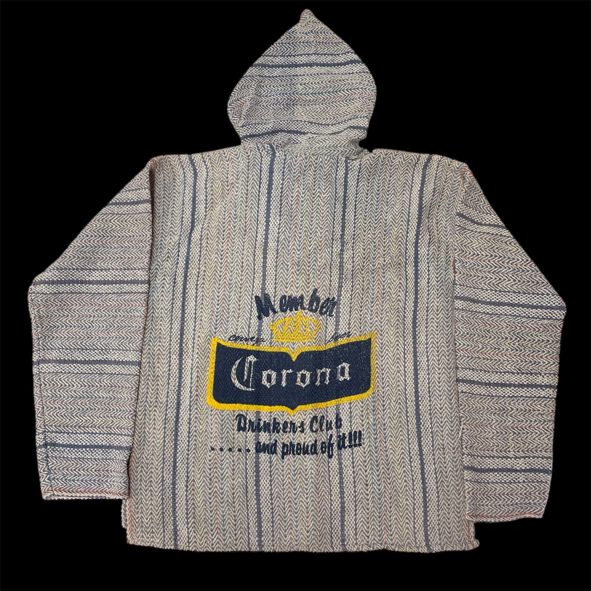 Other Vtg CORONA BEER DRINKERS CLUB Proud Drug Rug Baja Hoodie Size US M / EU 48-50 / 2 - 3 Thumbnail