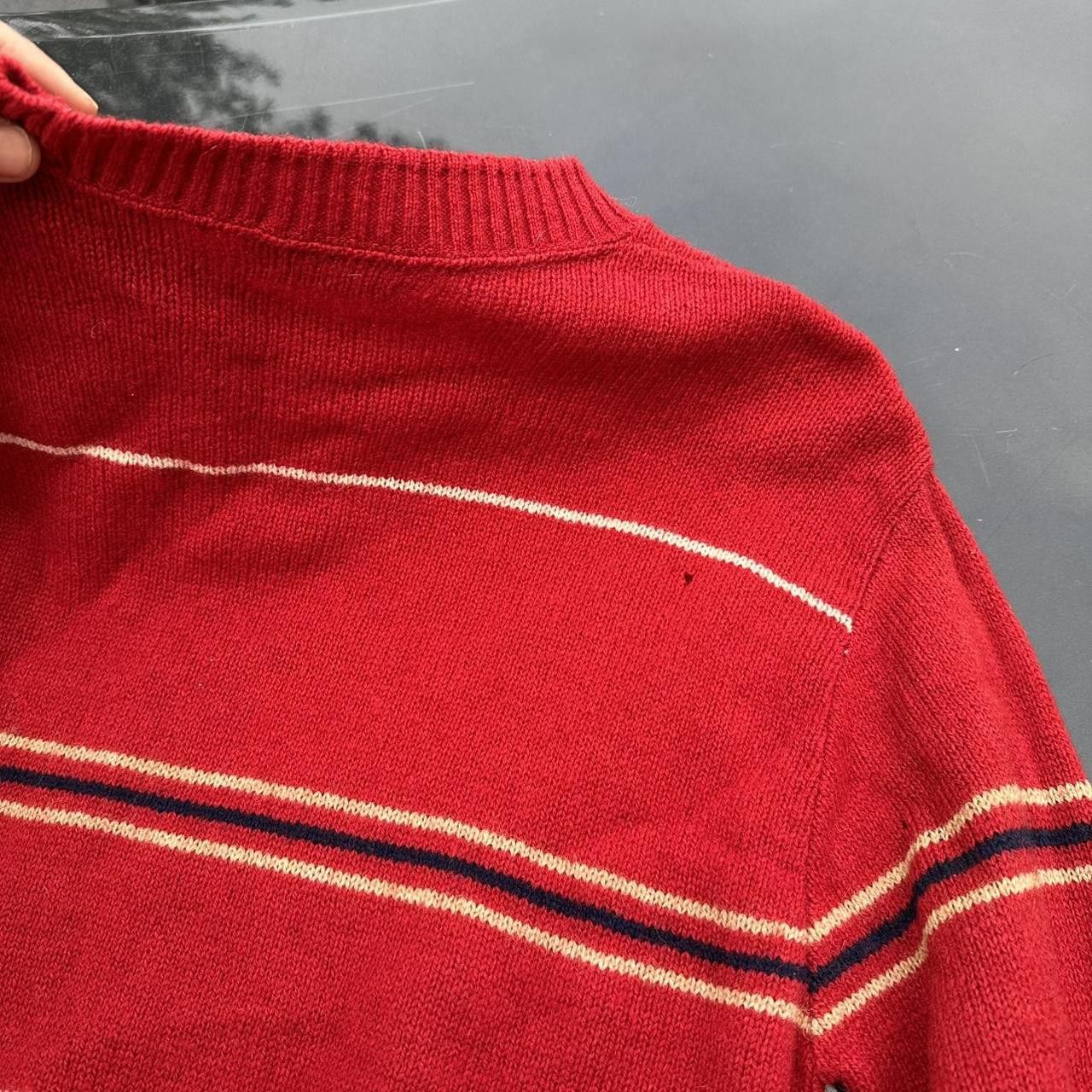 Vintage 90s Vintage Striped Sweater Preppy Formal Made in USA Size US L / EU 52-54 / 3 - 5 Thumbnail