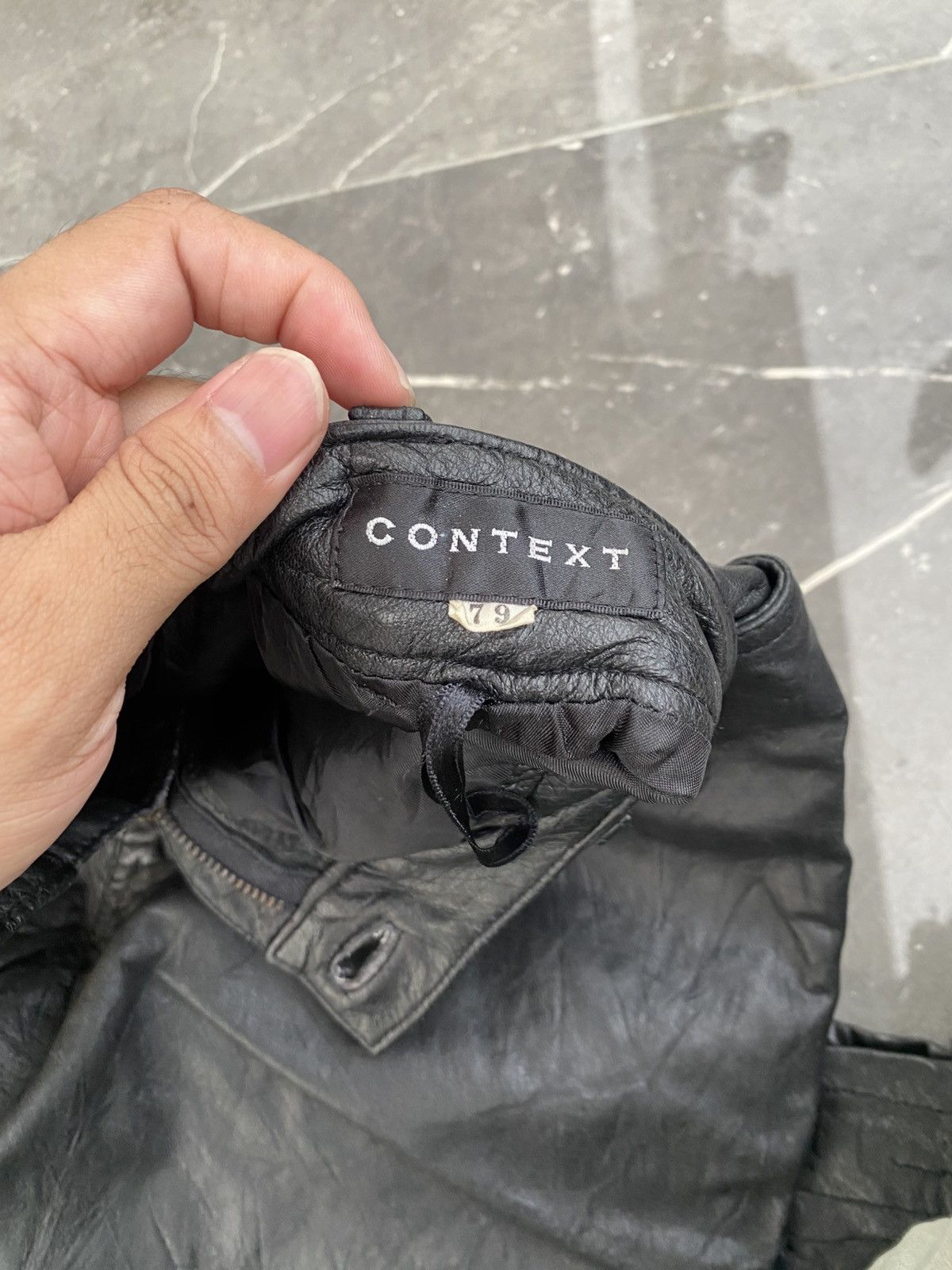 If Six Was Nine Context Japanese Leather Pants Archived Size US 31 - 7 Thumbnail