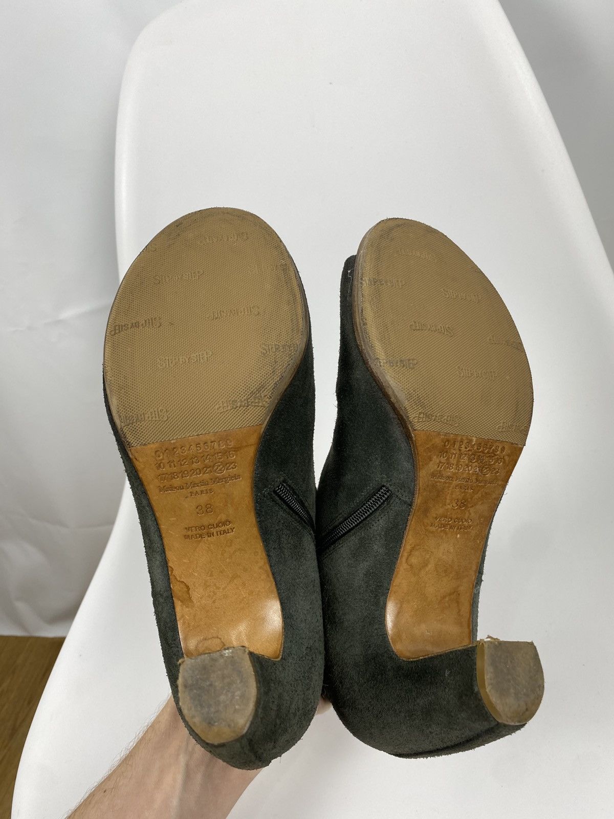 Maison Margiela Maison Martin Margiela Suede Ankle Boots Open Toe size 38 Size US 8 / IT 38 - 7 Thumbnail