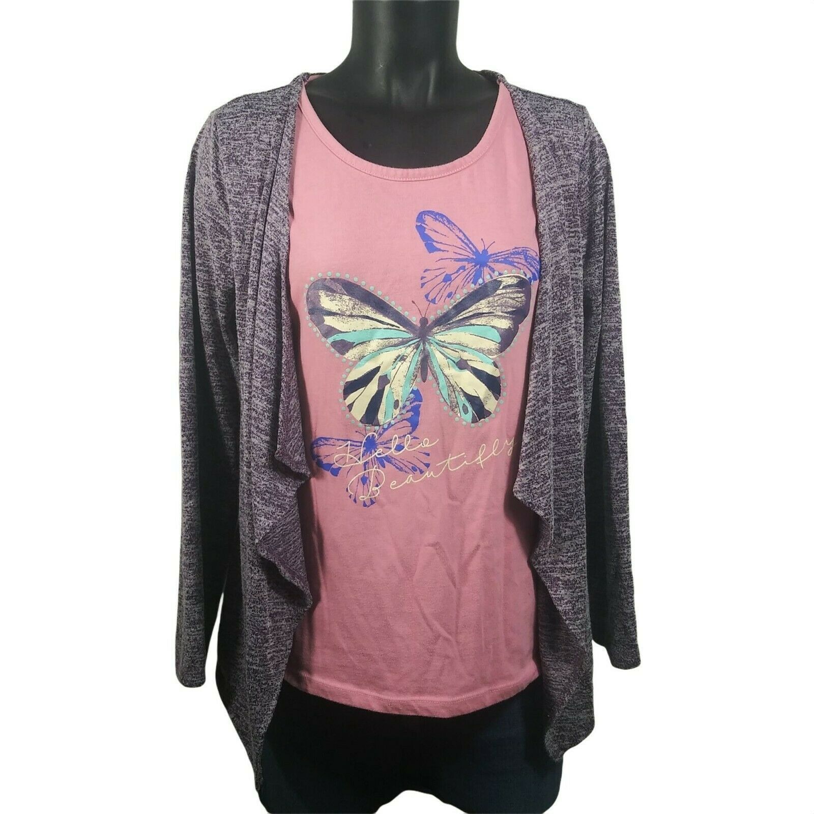 Route 66 Route 66 Shirt Girls XXL - Cardigan / Shirt Combo Size XXL / US 16-18 / IT 52-54 - 1 Thumbnail