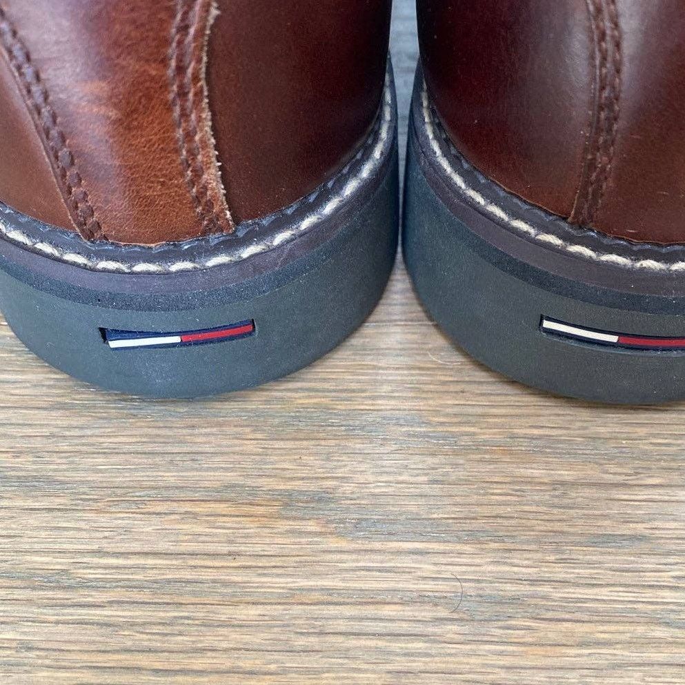 Tommy Hilfiger Tommy Hilfiger Classic Brown Leather Lace Ups Size 9.5 Size US 9.5 / EU 42-43 - 6 Thumbnail