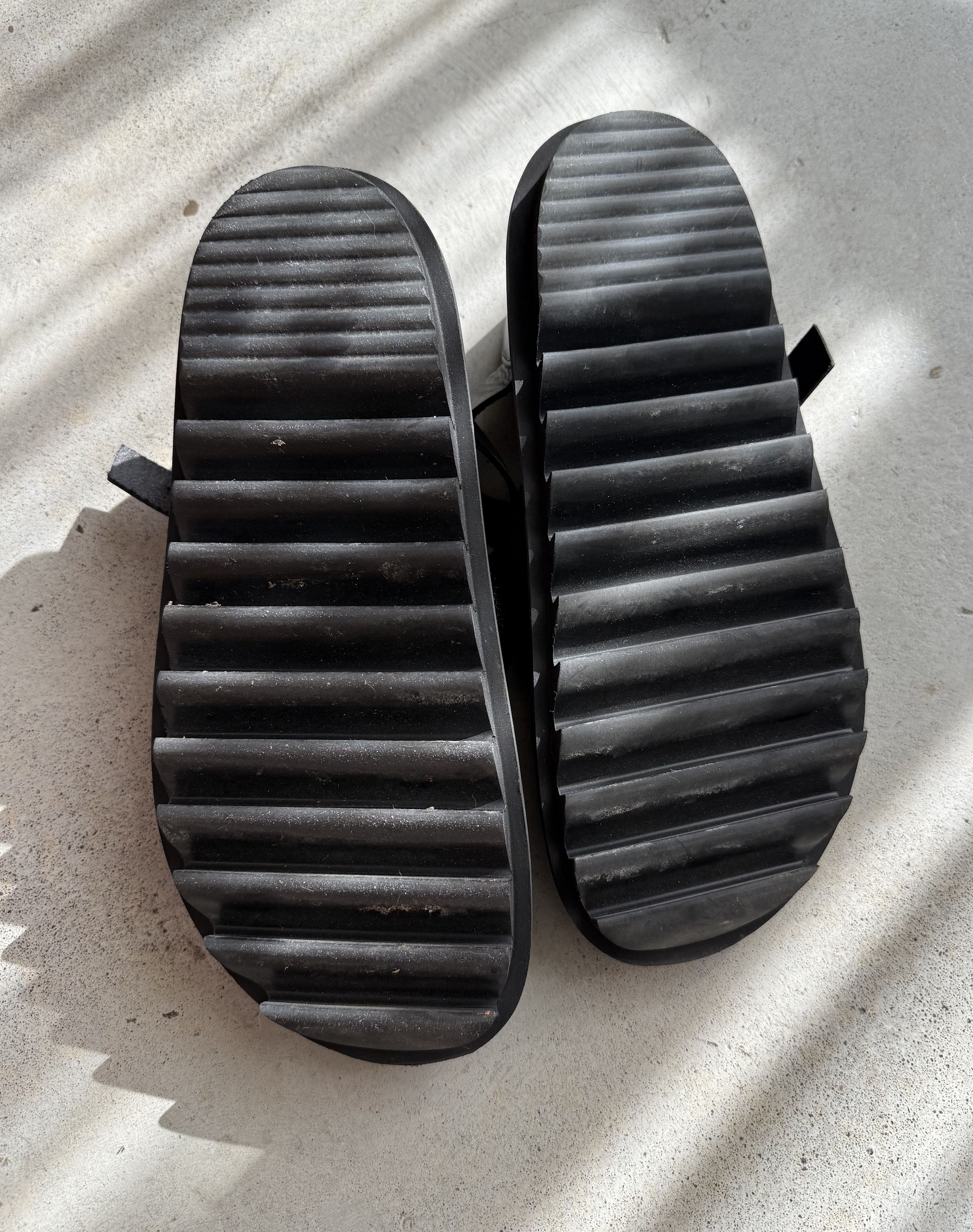 Sacai Sacai Black Multi-Belted Sandals Size US 10 / EU 43 - 4 Thumbnail