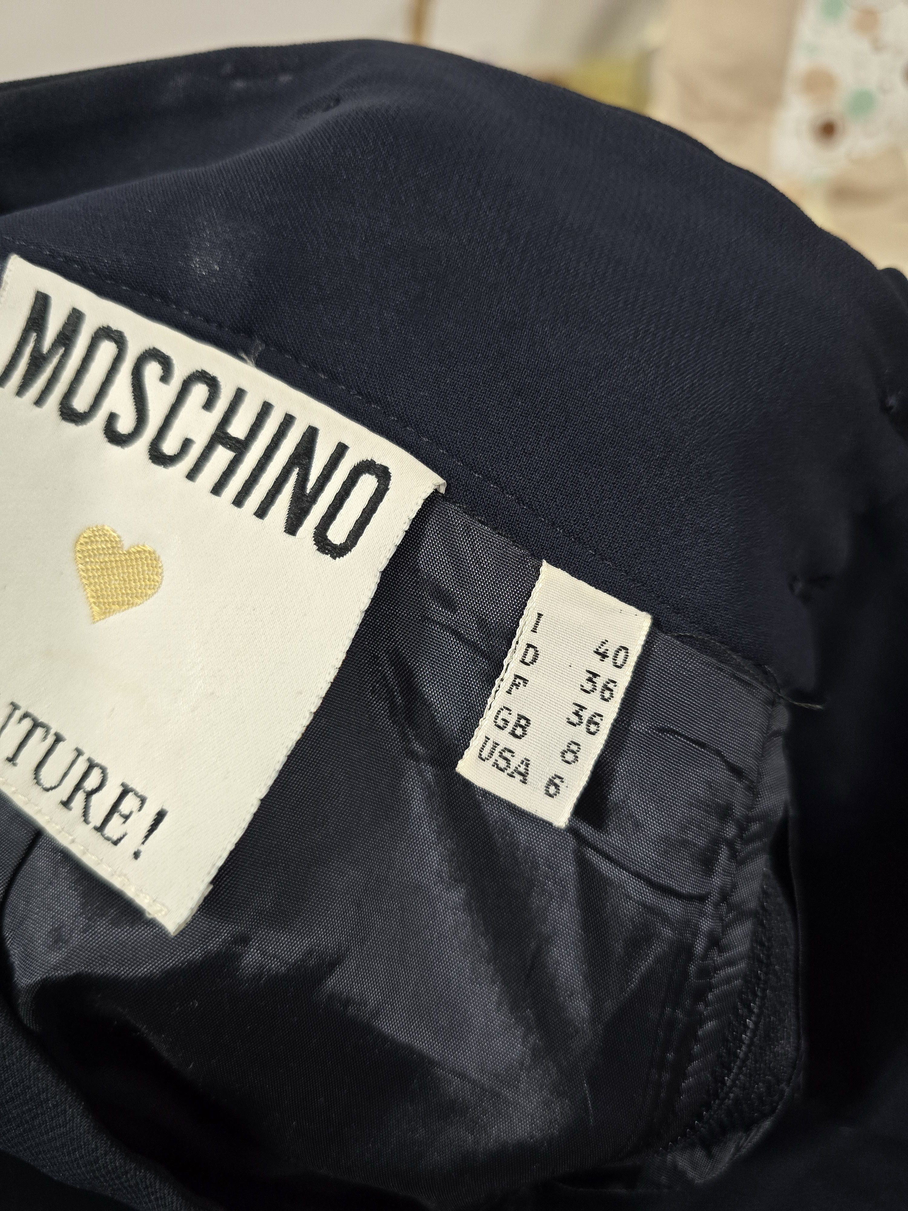 Moschino × Vintage MOSCHINO skirt Women VINTAGE small Size 27" / US 4 / IT 40 - 11 Thumbnail