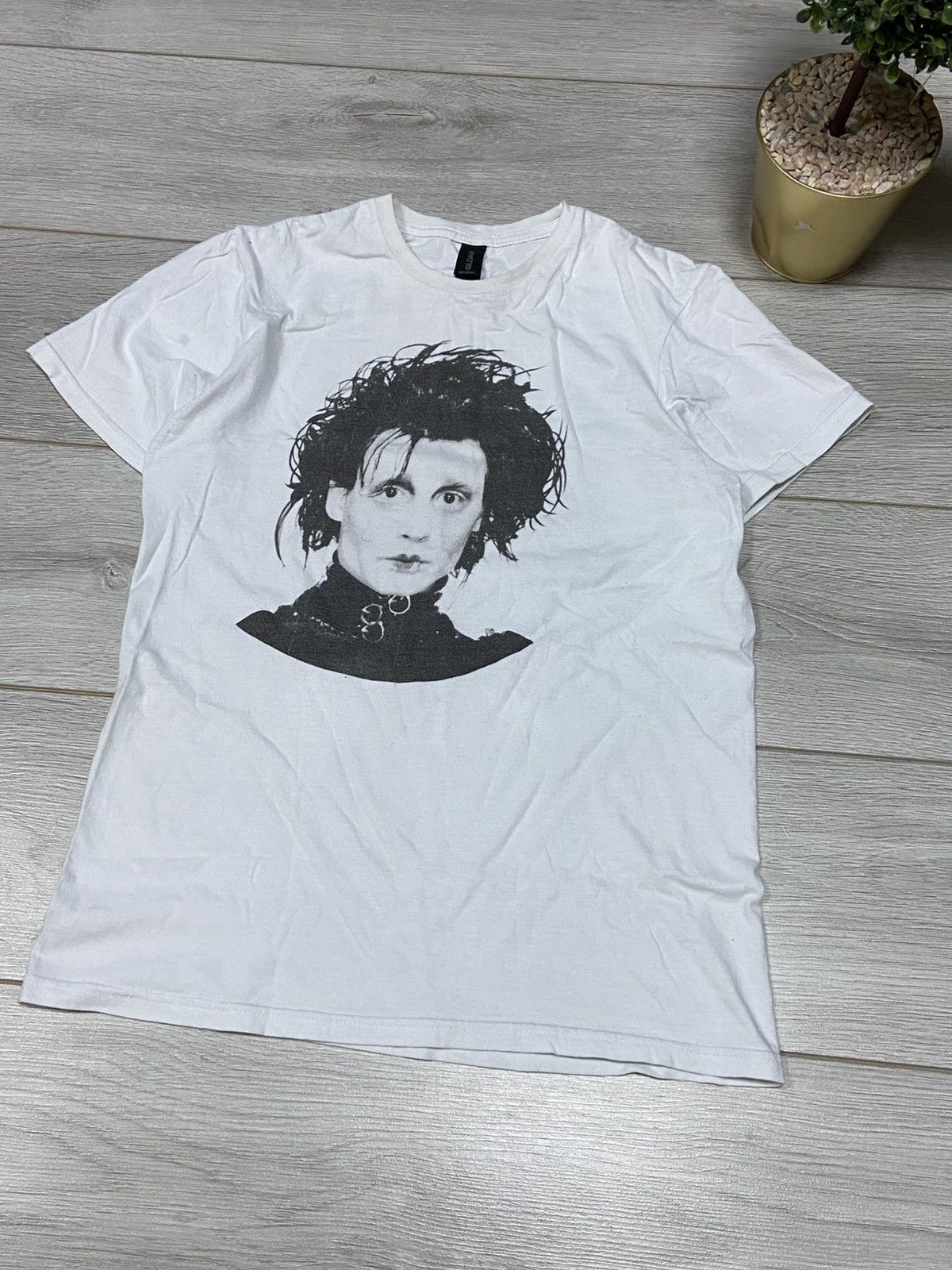 Vintage EDWARD SCISSORHANDS movie tee opium t-shirt Johnny Depp Size US S / EU 44-46 / 1 - 2 Thumbnail