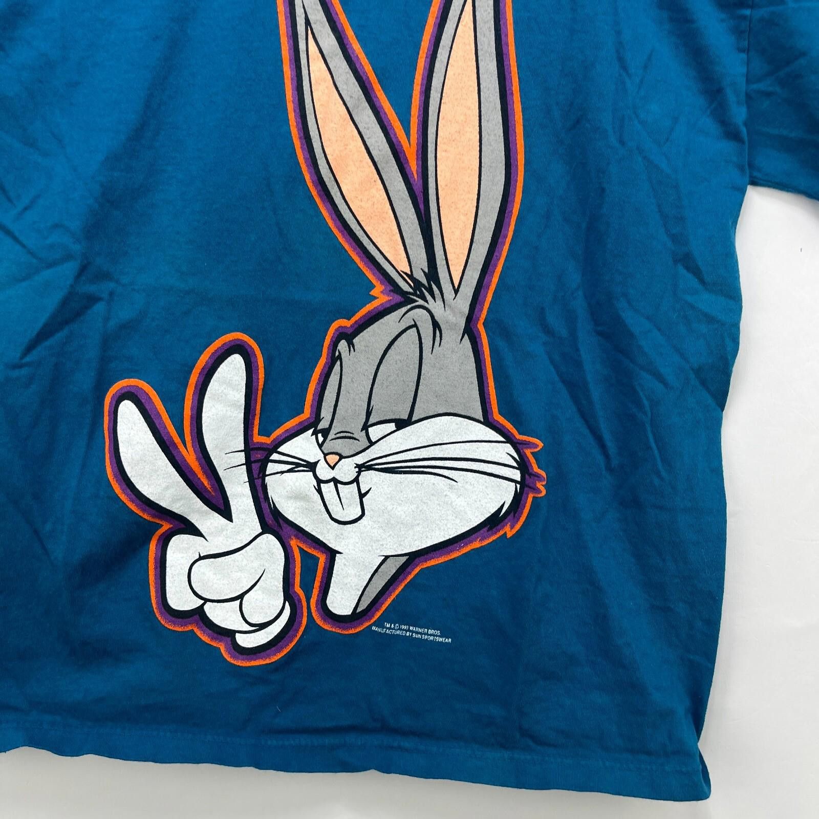 Other Vintage 90s Looney Tunes Bugs Bunny 24 Carrot T Shirt Small Size US S / EU 44-46 / 1 - 2 Thumbnail