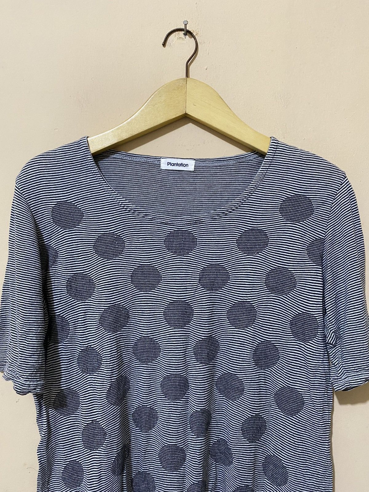 Issey Miyake Issey Miyake Plantation Polkadot Tshirt Size M / US 6-8 / IT 42-44 - 3 Thumbnail