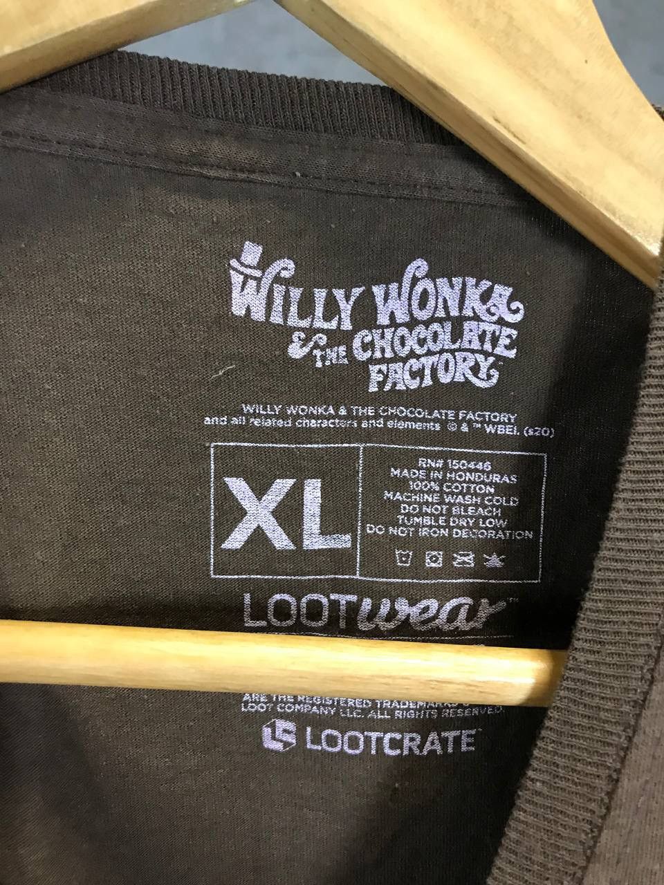 Vintage Willy Wonka movie tee Size US XL / EU 56 / 4 - 4 Thumbnail