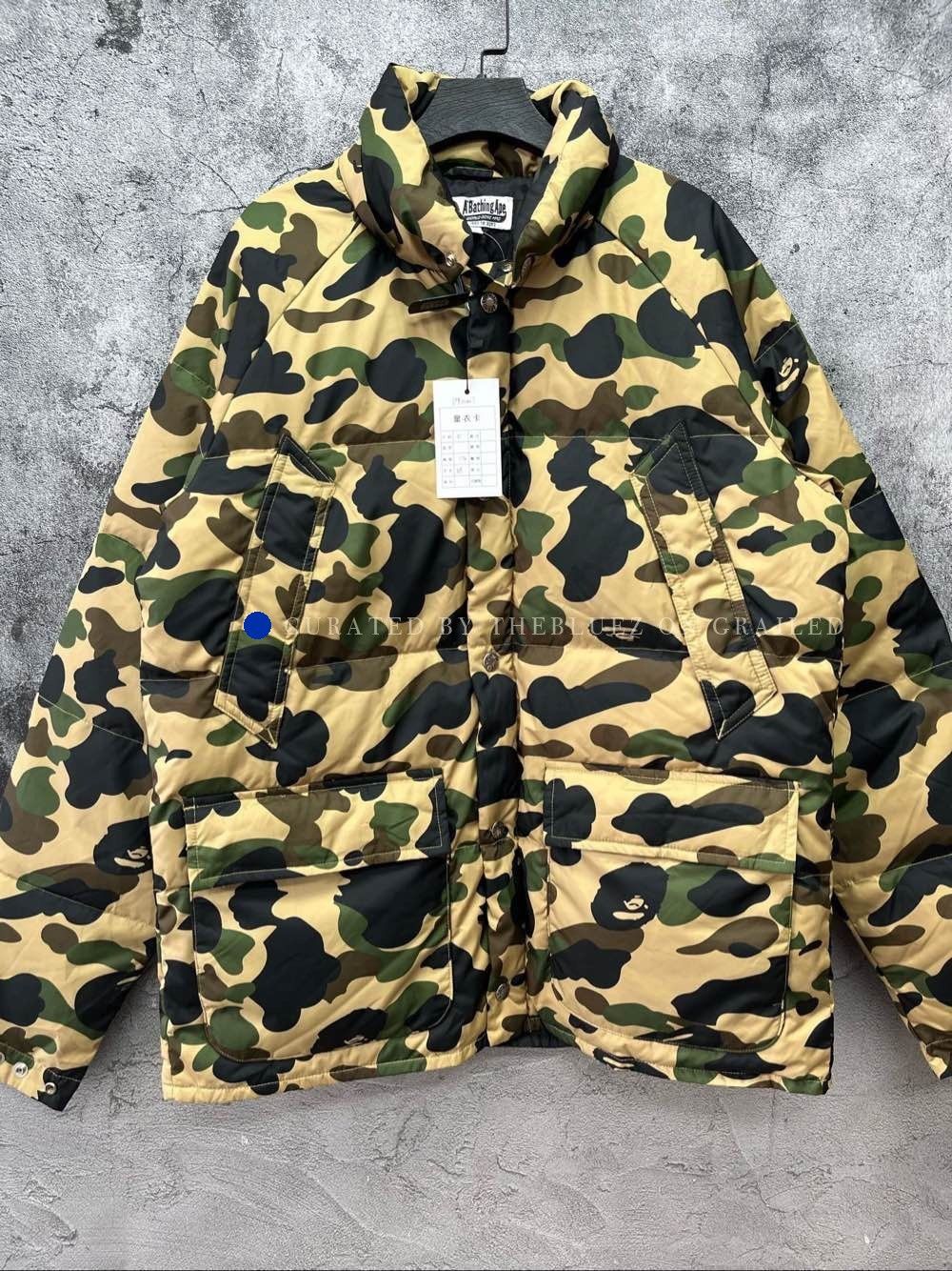 Bape Camo Down Jacket in Multi Colorway Size US M / EU 48-50 / 2 - 1 Thumbnail