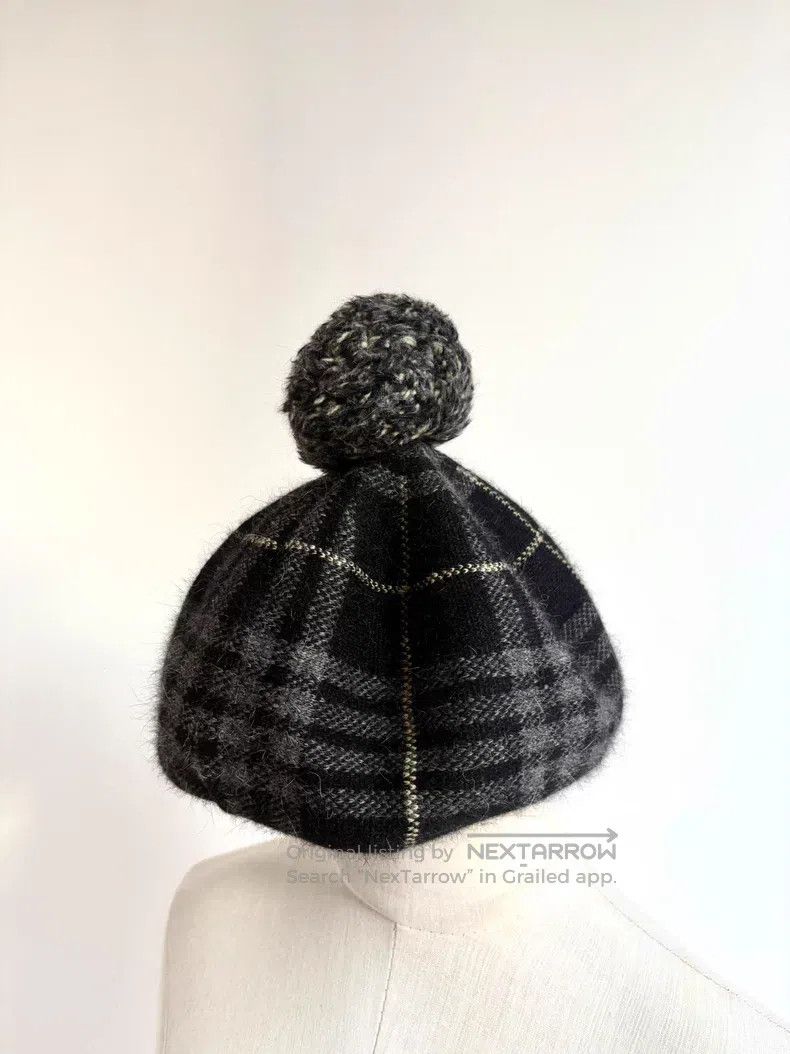 Vivienne Westwood Vivienne Westwood Gray and black checkered Saturn pom-pom Size ONE SIZE - 2 Thumbnail