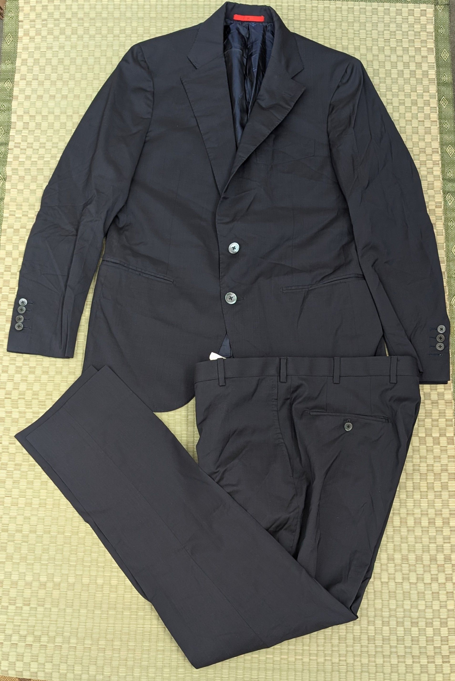 Isaia Isaia Napoli Dustin Wool Suit Size IT48 8C Made in Italy Size 38R - 1 Thumbnail