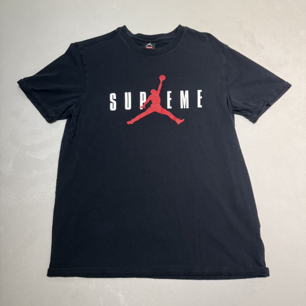 Jordan Brand × Supreme Jordan Supreme Black Shirt Size US M / EU 48-50 / 2 - 1 Thumbnail