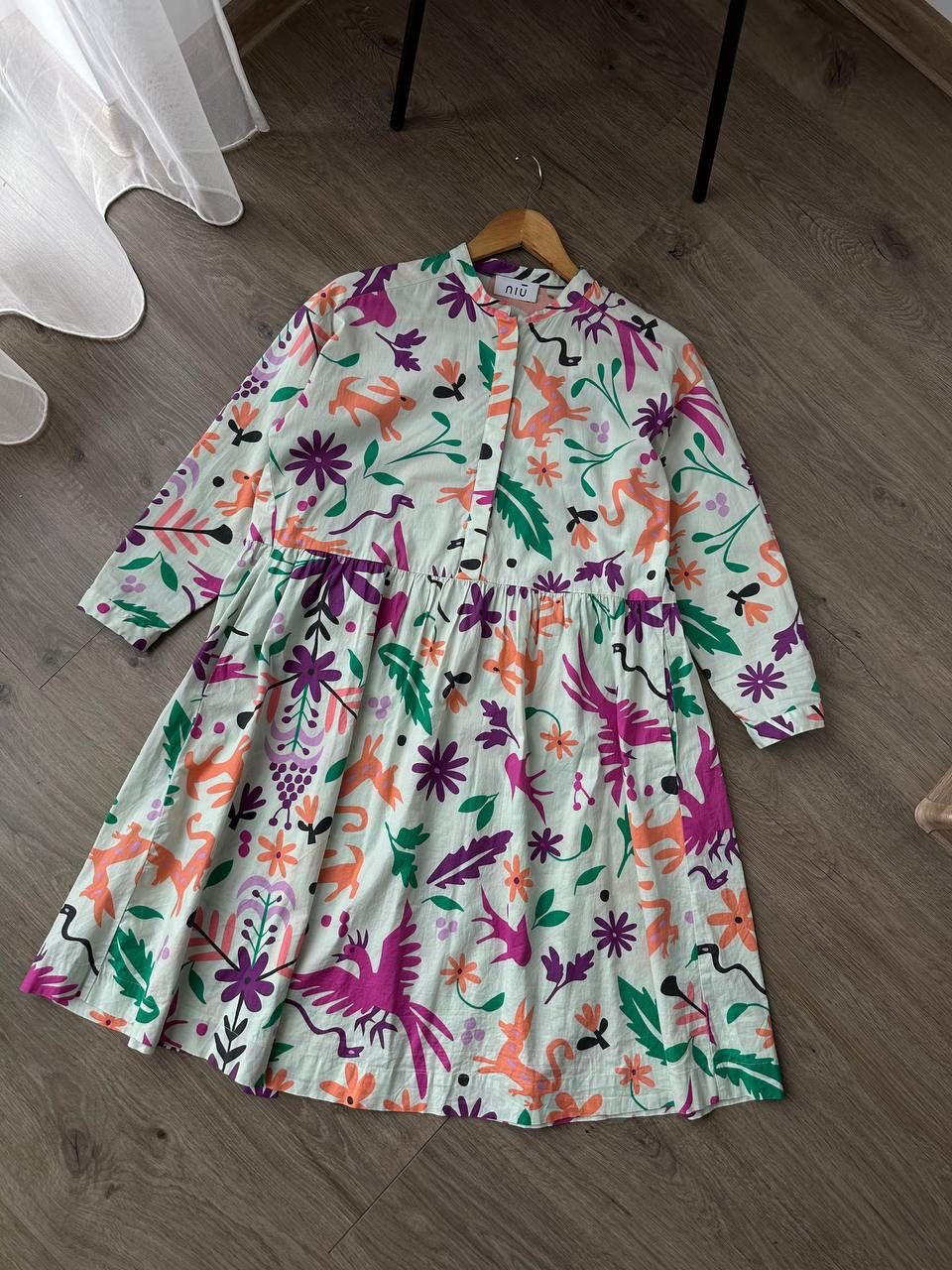 Japanese Brand × Vintage Vintage Japanese NIU Flavours Womesn Dress Size M / US 6-8 / IT 42-44 - 11 Thumbnail