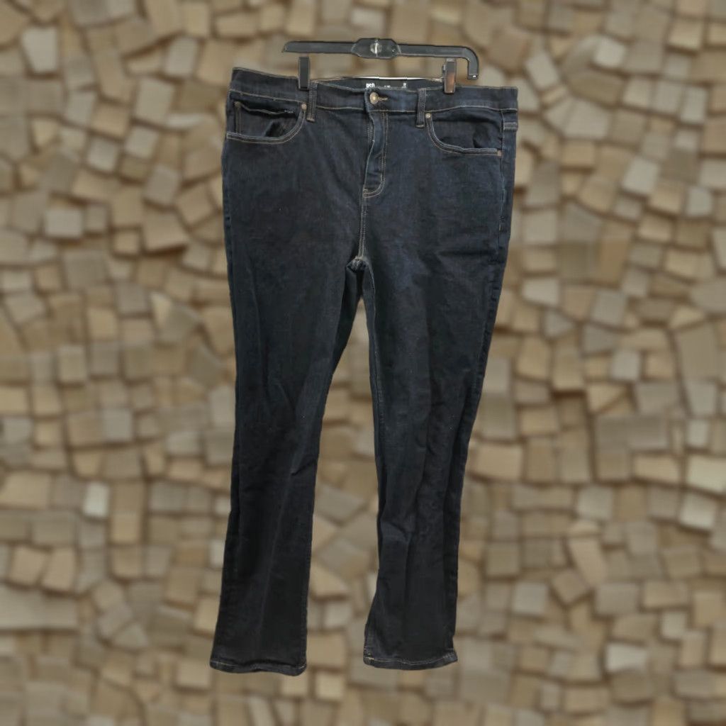 Rsq RSQ Slim Straight Jeans Mens 38x32 Dark Wash Blue Slim Modern American 5-Pocket Denim Cotton Blend Jeans RSQ Model Regular Size Type 38 Mens Blue Size US 38 / EU 54 - 1 Thumbnail