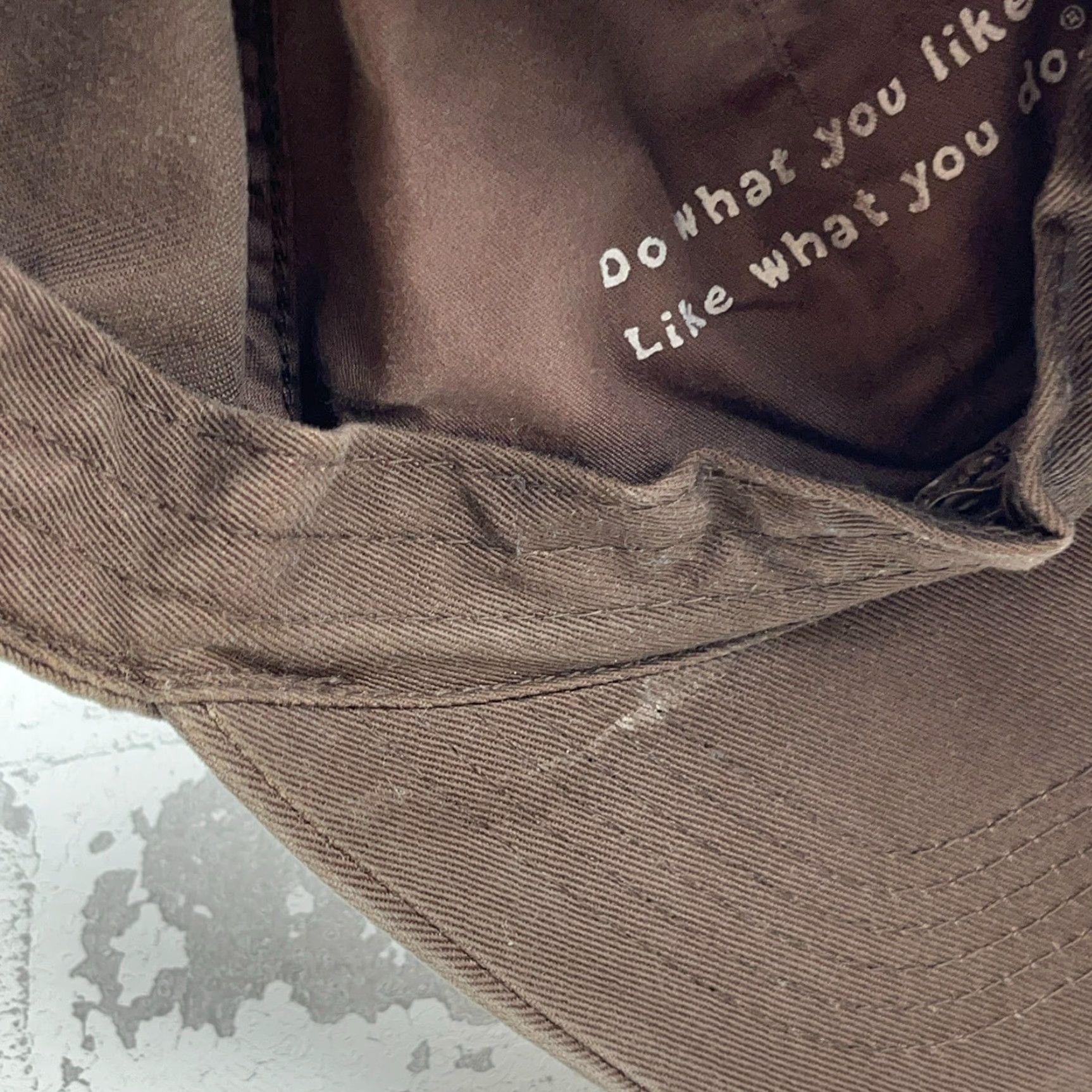 Life is Good Life Is Good Hat Cap Baseball Dad Brown Adjustable Strap Back Twill 100% Cotton Mens Casual Beach Size ONE SIZE - 7 Thumbnail