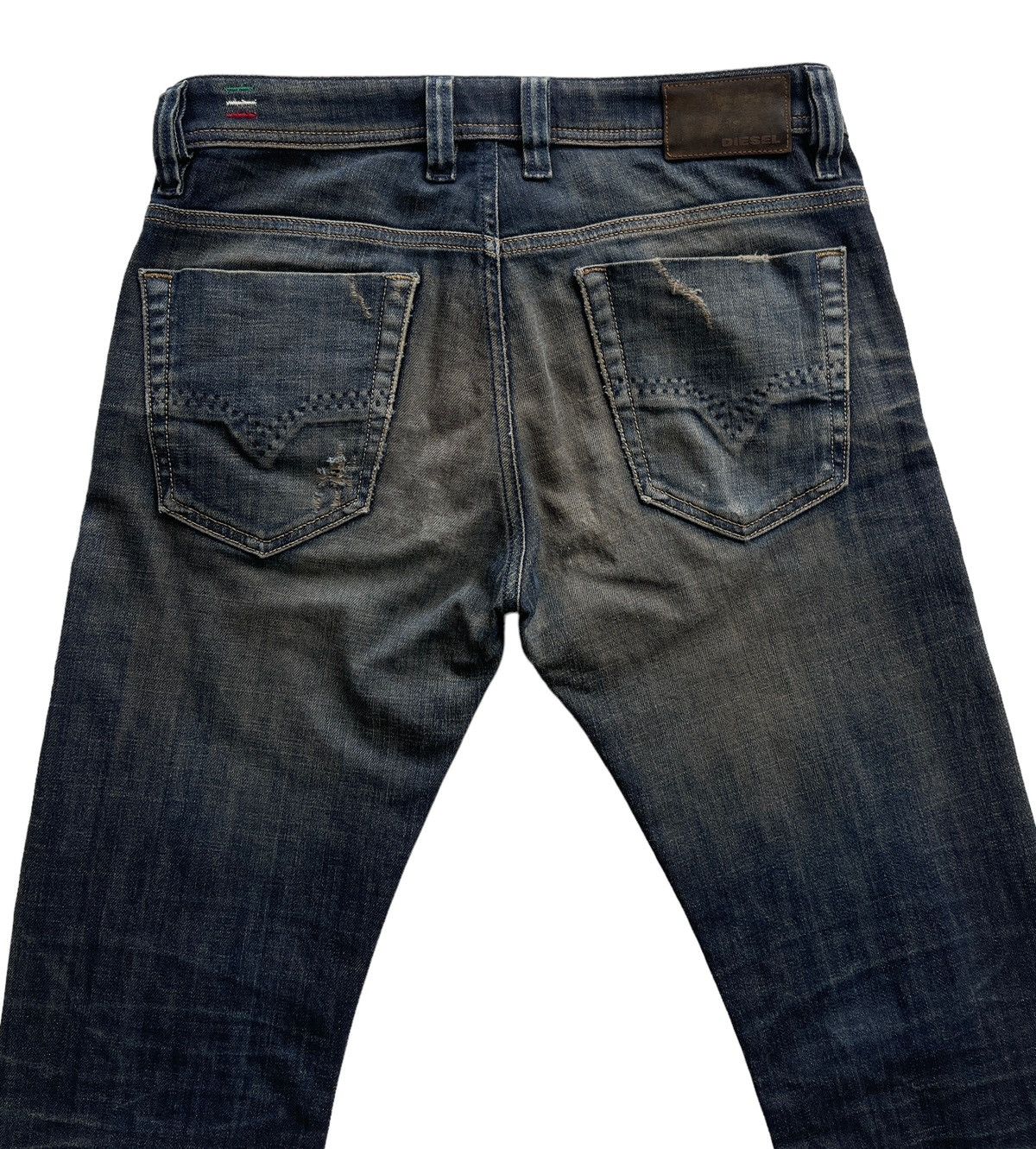 Diesel 2011 Diesel Dirty Newage Distressed Denim Size US 30 / EU 46 - 4 Thumbnail