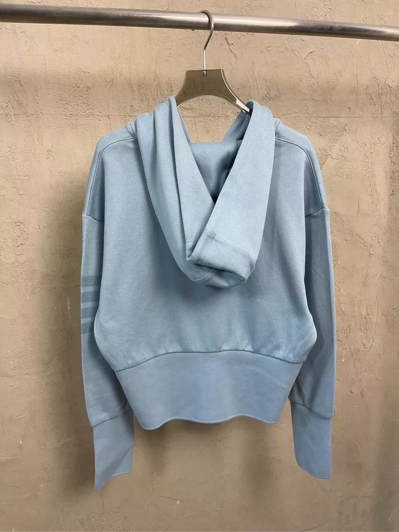 Thom Browne Thom Browne Smog blue new four stripe zipper jacket and ca Size L / US 10 / IT 46 - 2 Thumbnail