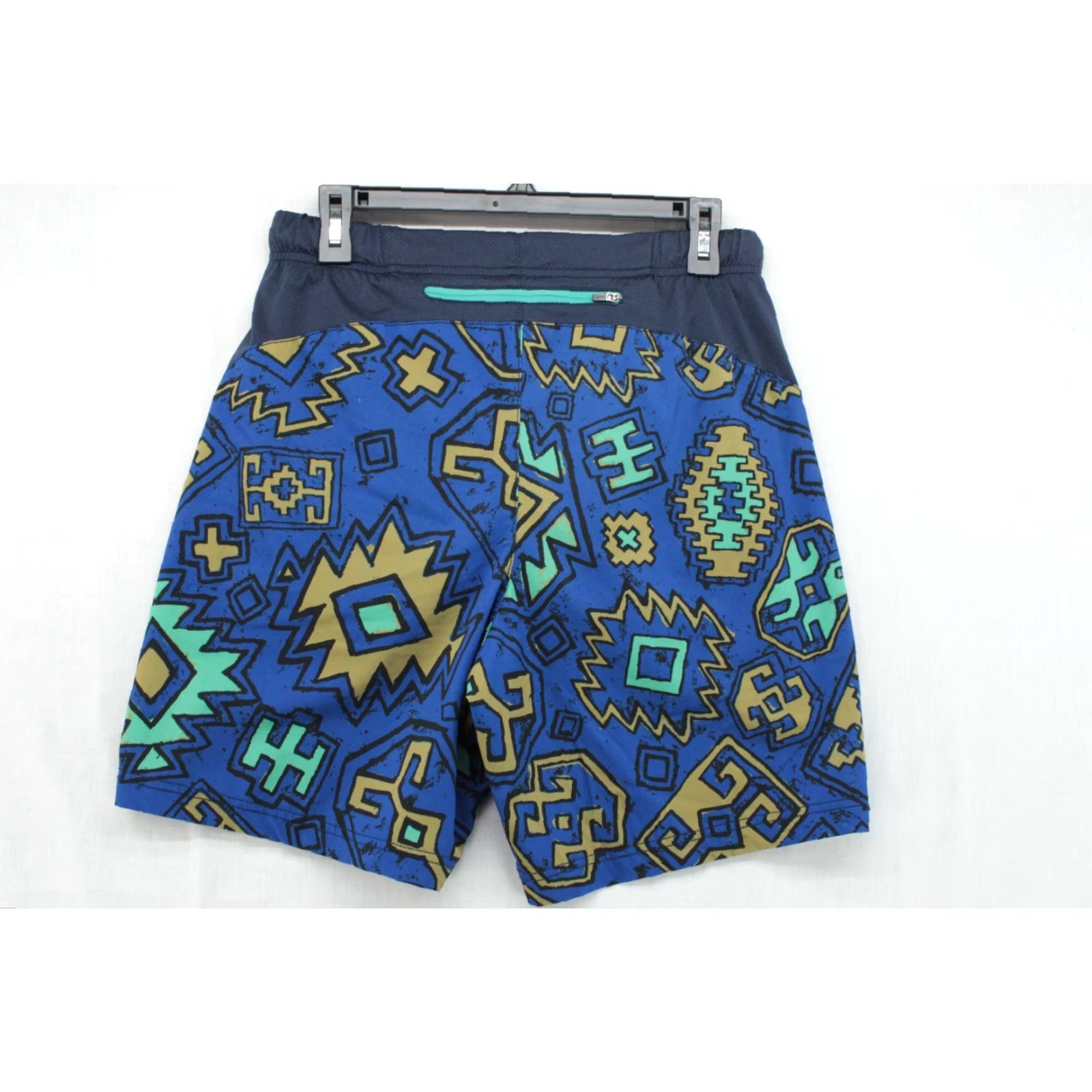 Walls VINTAGE Without Walls Swim Trunks Mens M Blue Lined Tribal Geometric Lined Hybrid Size US 31 - 2 Thumbnail
