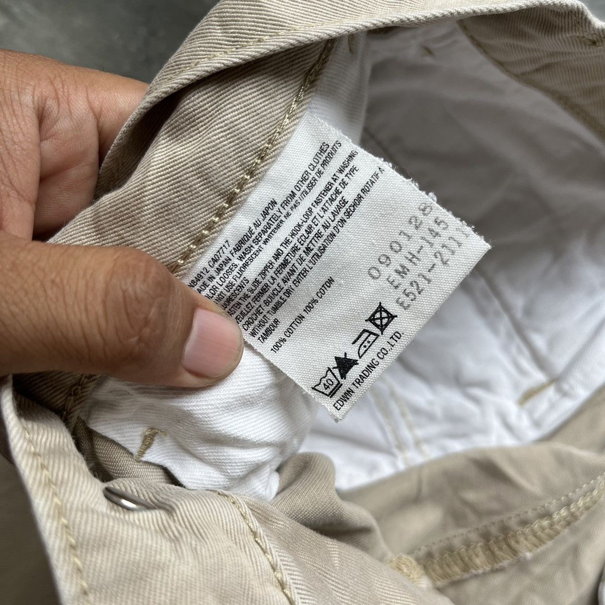 Edwin × Japanese Brand × Margaret Howell Margaret howell edwin chino pants Size US 26 / EU 42 - 6 Thumbnail