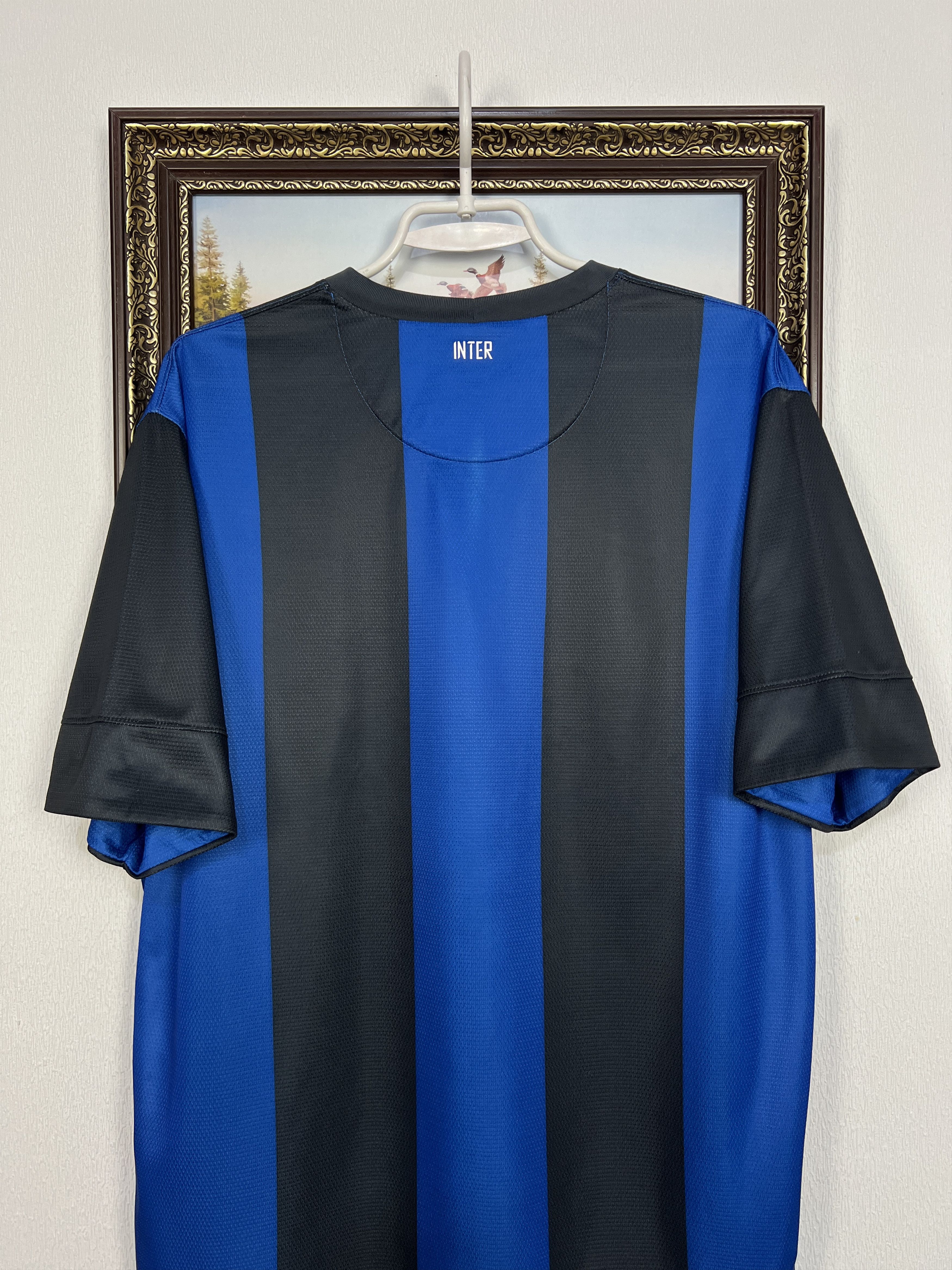 Nike Inter Milan Home football shirt 2012 Soccer Nike Maglia Size US XL / EU 56 / 4 - 12 Thumbnail