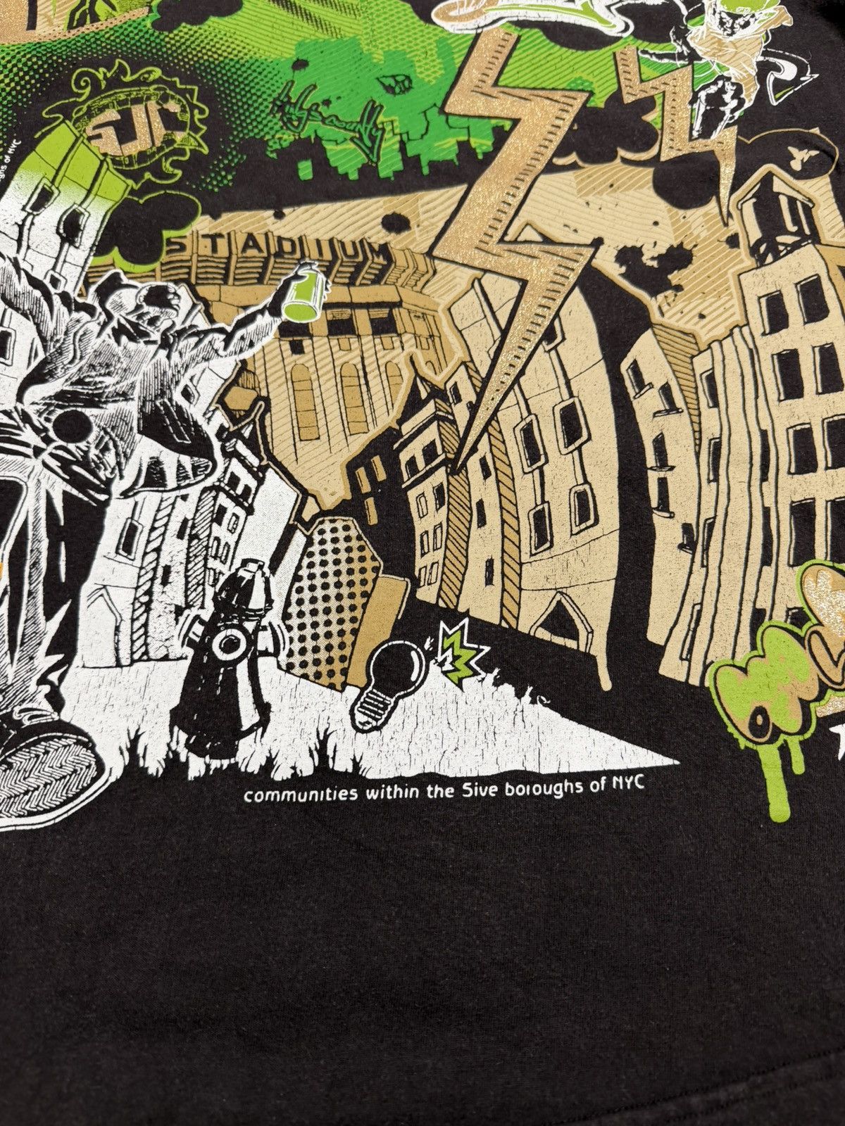 Other Vintage 5ive Jungle T Shirt Hip Hop Skate Y2K NYC Borough Size US L / EU 52-54 / 3 - 5 Thumbnail