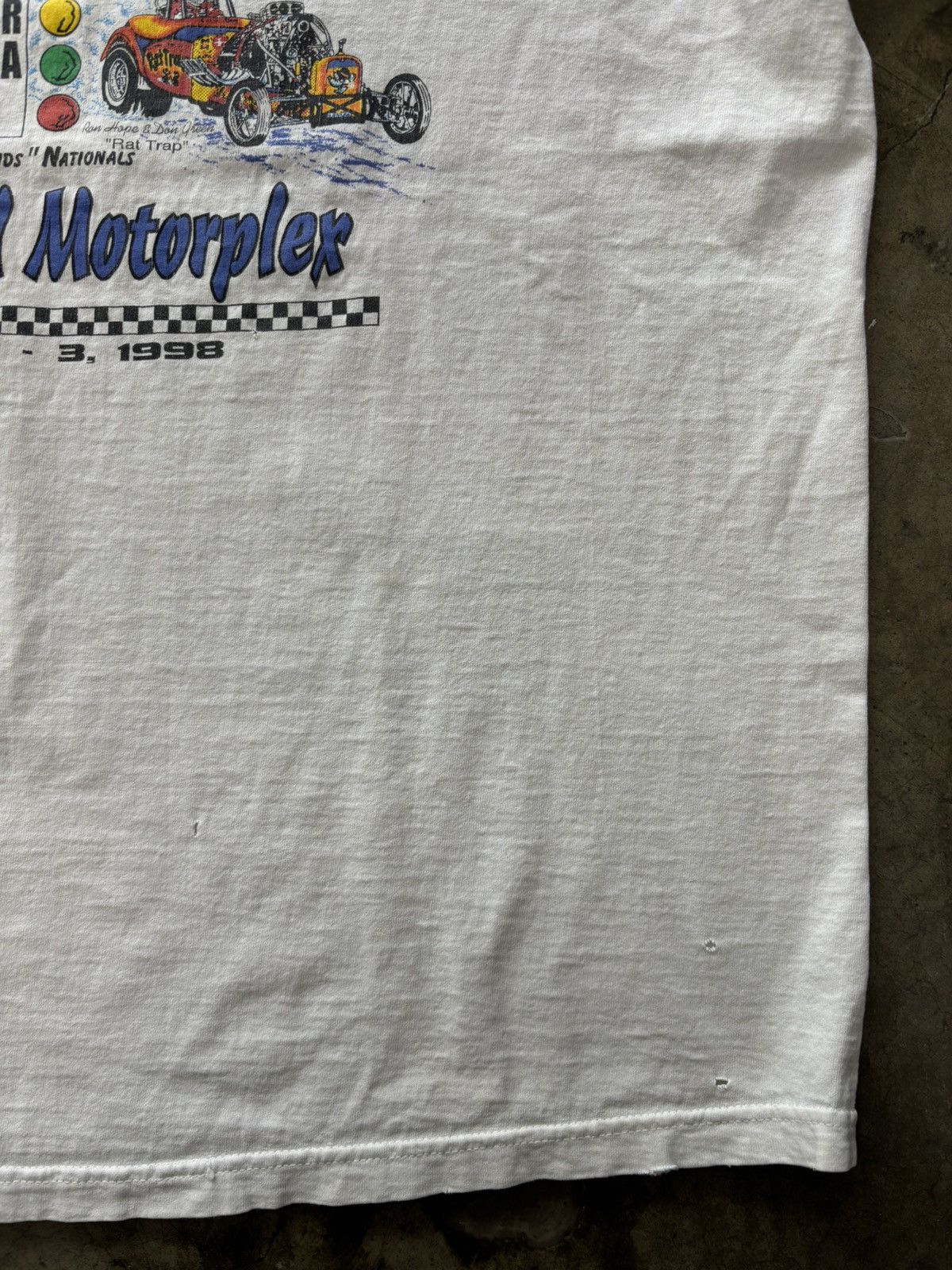 Vintage Vintage 1998 ANRA Speedworld Motorplex Tee XXL Size US XXL / EU 58 / 5 - 6 Thumbnail