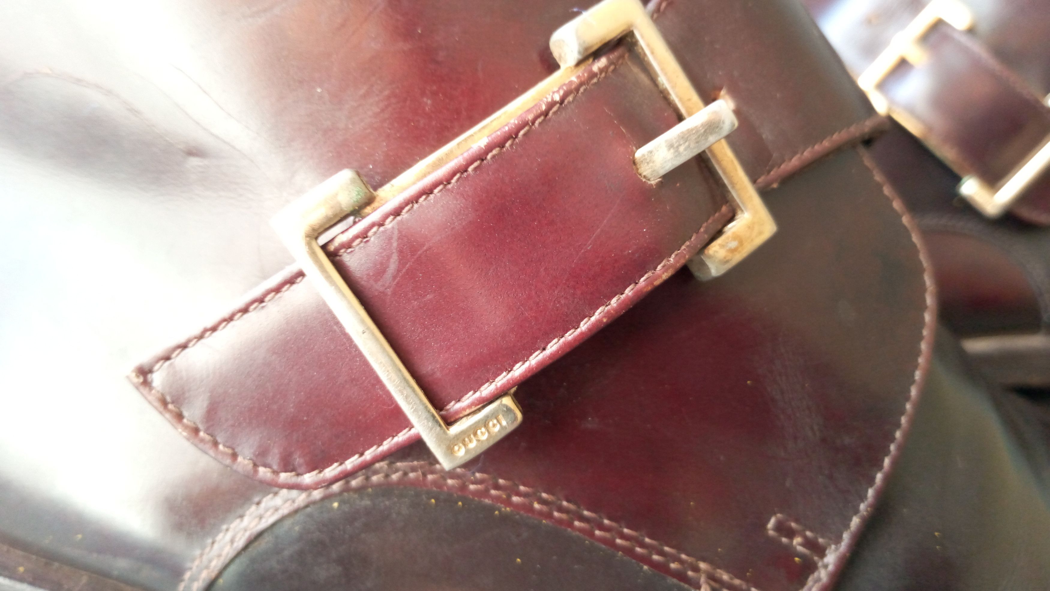 Gucci Vintage Gucci Buckle Ankle Boots Size US 9.5 / IT 39.5 - 8 Thumbnail