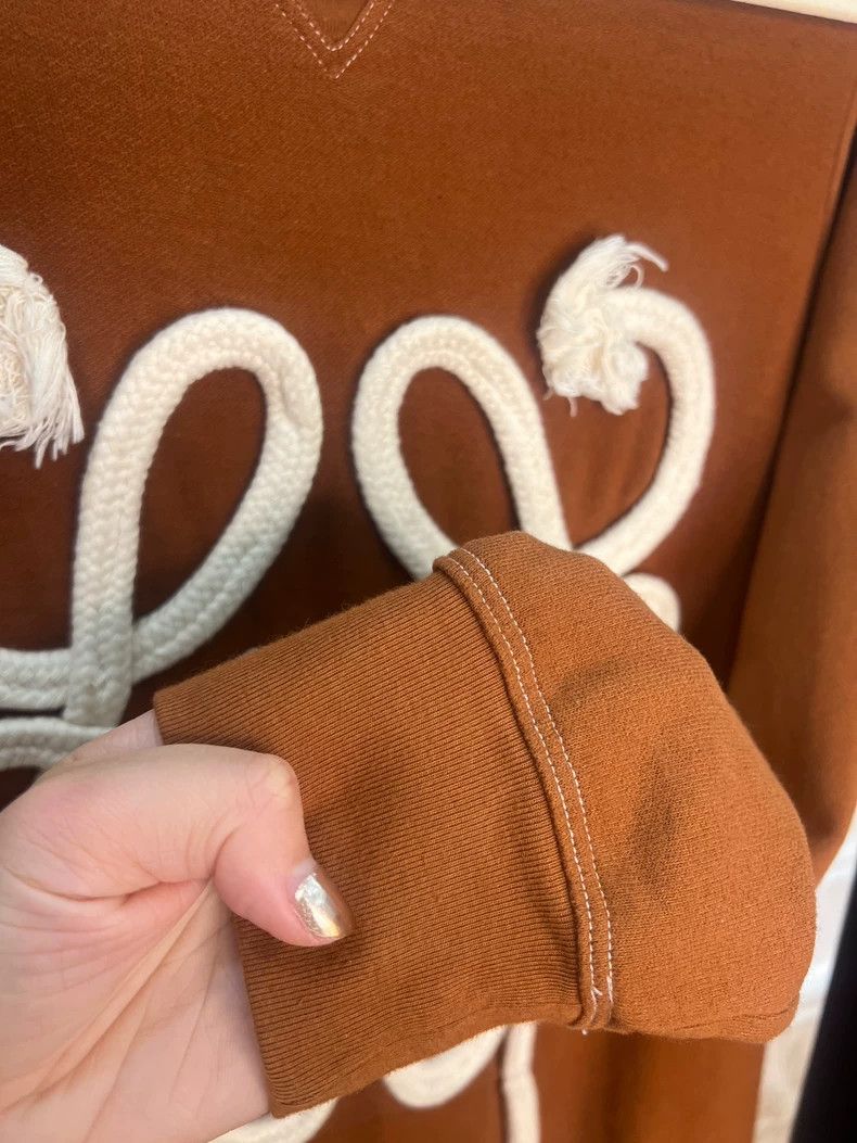 Loewe LOEWE Autumn/winter knit hoodie / Maillard color palette Size S / US 4 / IT 40 - 7 Thumbnail