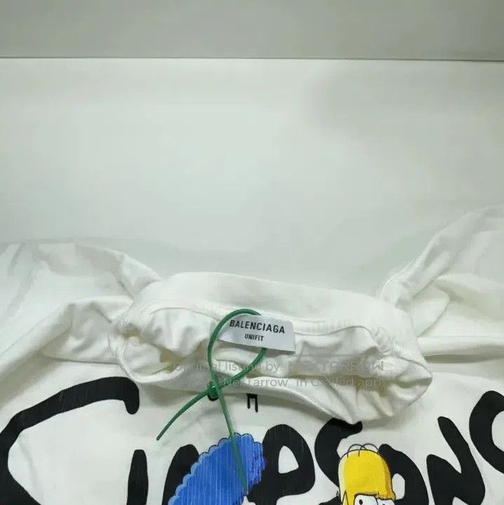 Balenciaga Balenciaga White Graphic Short Sleeve T-Shirt. Size US M / EU 48-50 / 2 - 4 Thumbnail