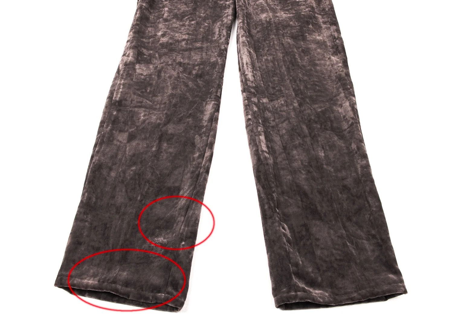 Yohji Yamamoto Yohji Yamamoto Crush Velvet Tapered Pants Size US 30 / EU 46 - 9 Thumbnail
