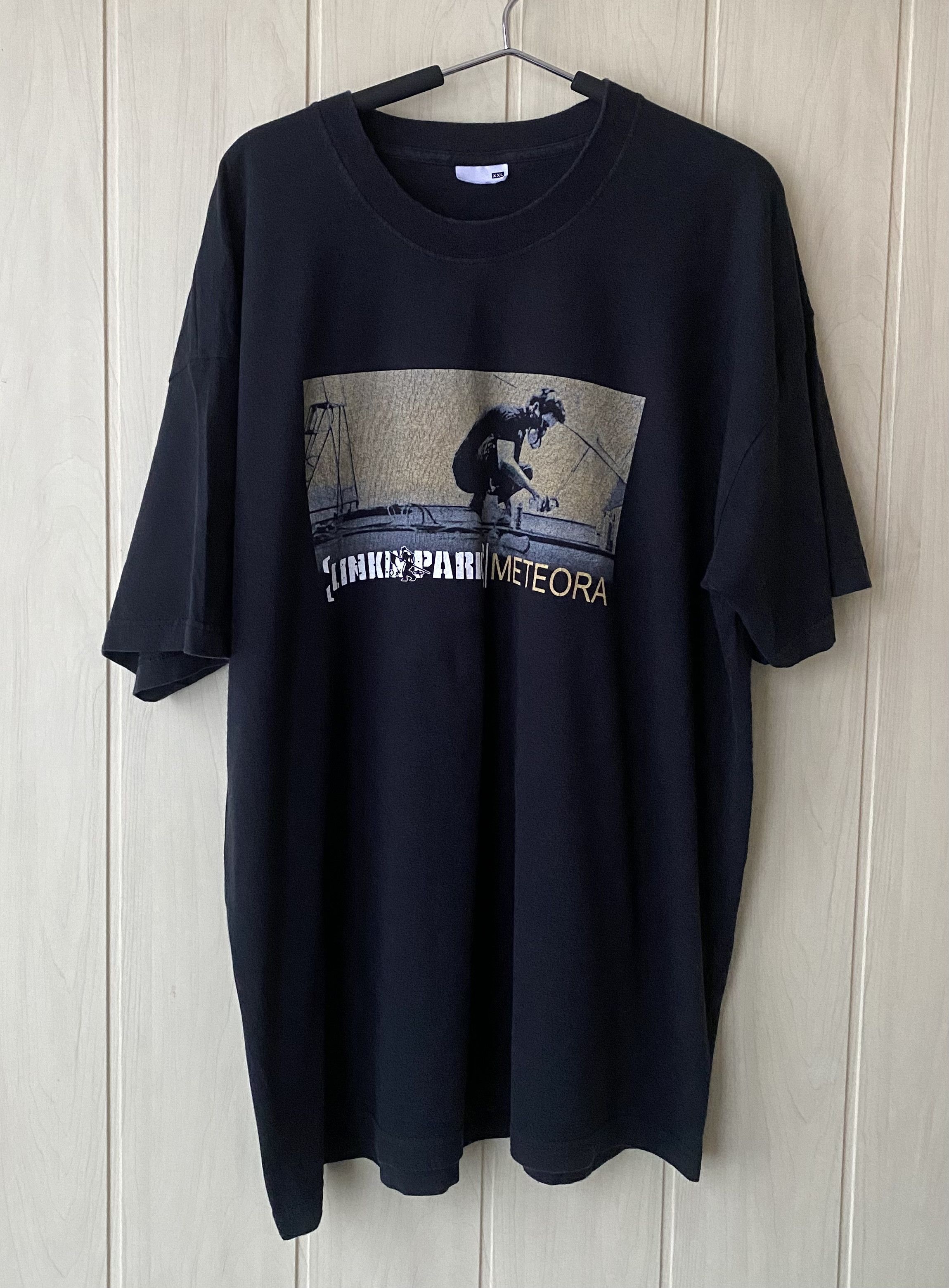 Rap Tees × Rock T Shirt × Vintage Vintage 2003 Linkin Park Meteora 