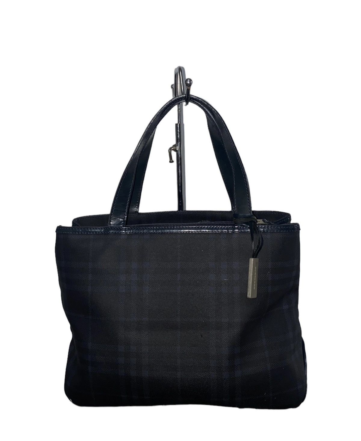 image of Vintage Burberry Handbag in Black, Women's