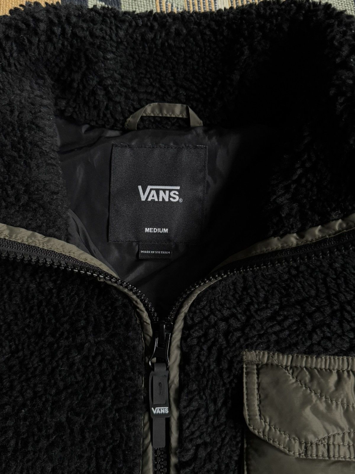 Vans Vans 2in1 Transformer Fleece Sherpa Vest Jacket Size US M / EU 48-50 / 2 - 11 Thumbnail