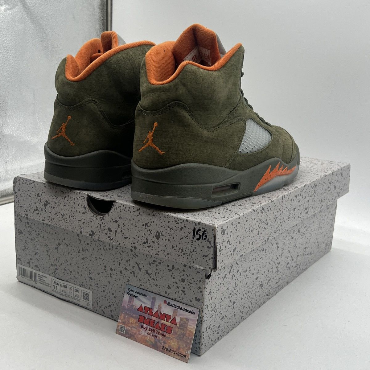 Jordan Brand Air Jordan 5 Olive Size US 11 / EU 44 - 5 Thumbnail