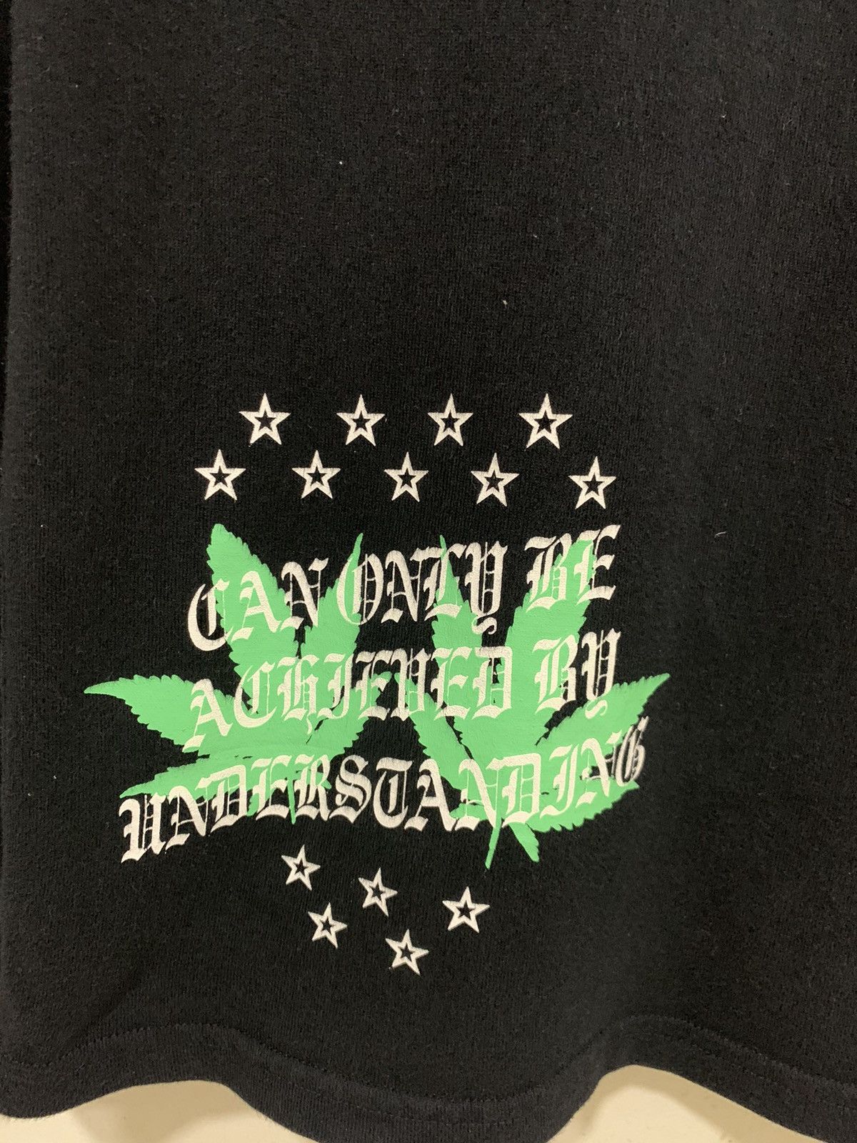 If Six Was Nine Peace Keeping Marijuana Printed Black L Size US L / EU 52-54 / 3 - 4 Thumbnail