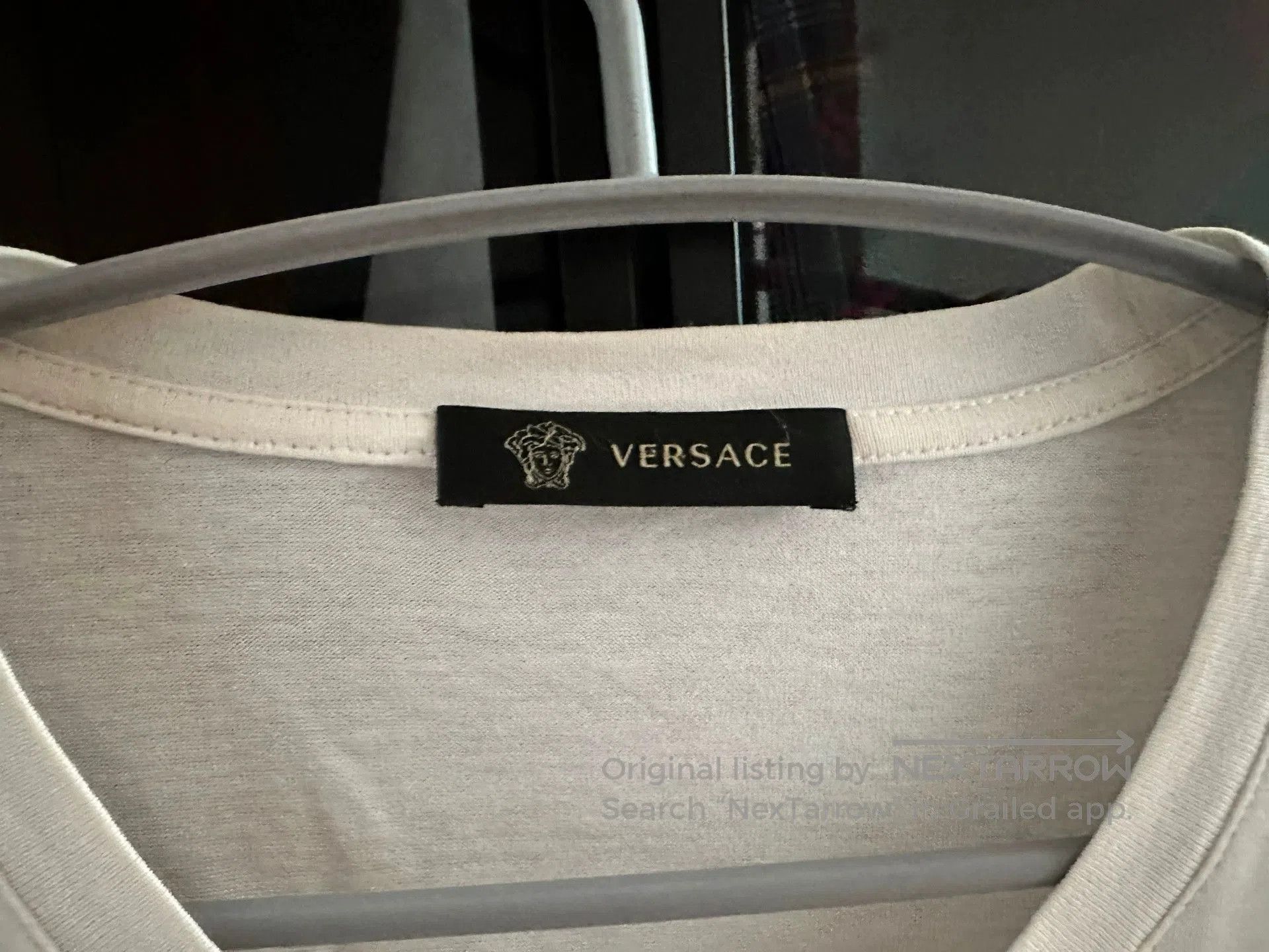 Versace Versace Short Sleeve Shirt with Crystals. Size US M / EU 48-50 / 2 - 4 Thumbnail