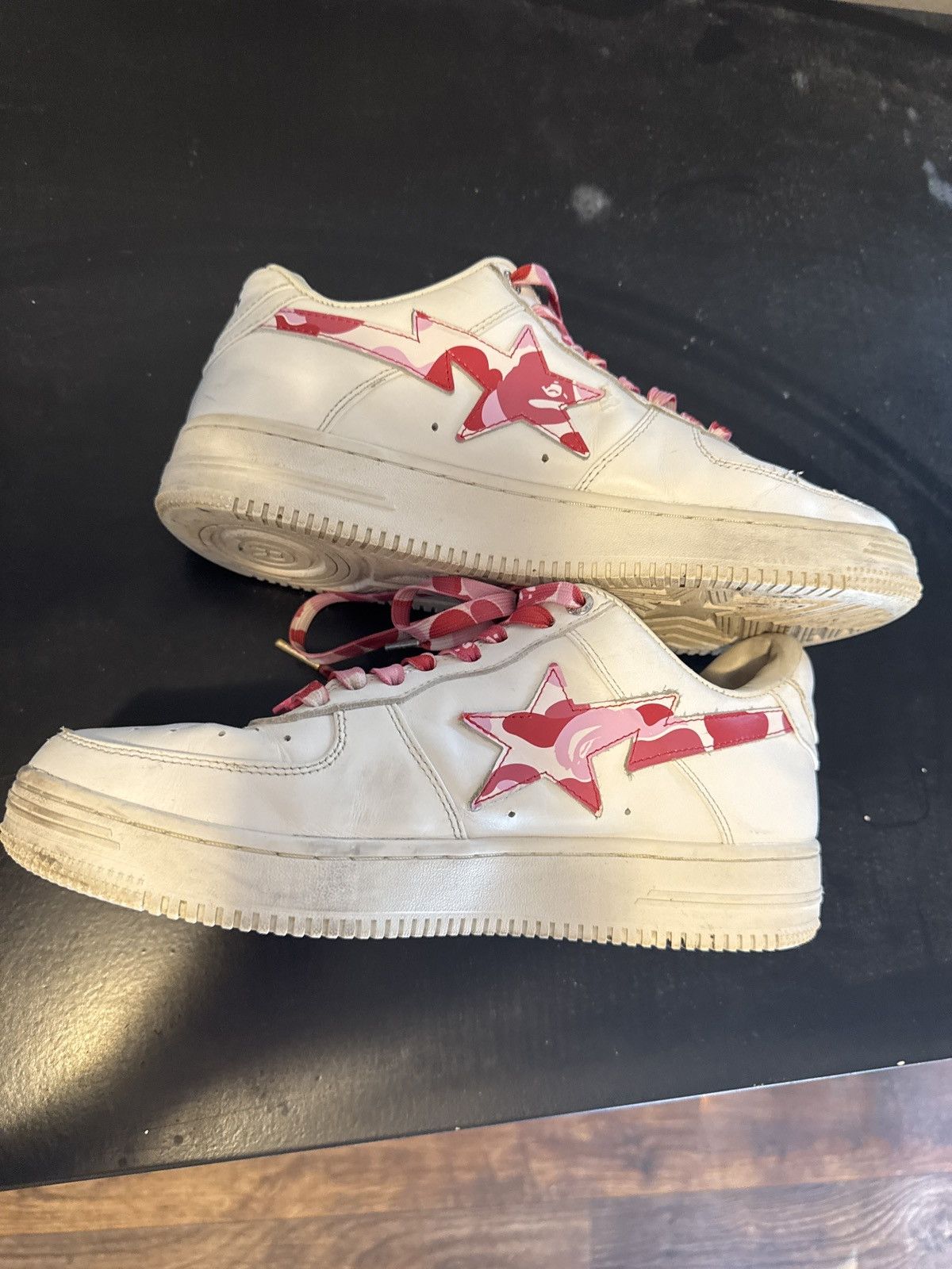 Bape Bapesta 'ABC Camo Pack - Pink' Size US 10 / EU 43 - 2 Thumbnail