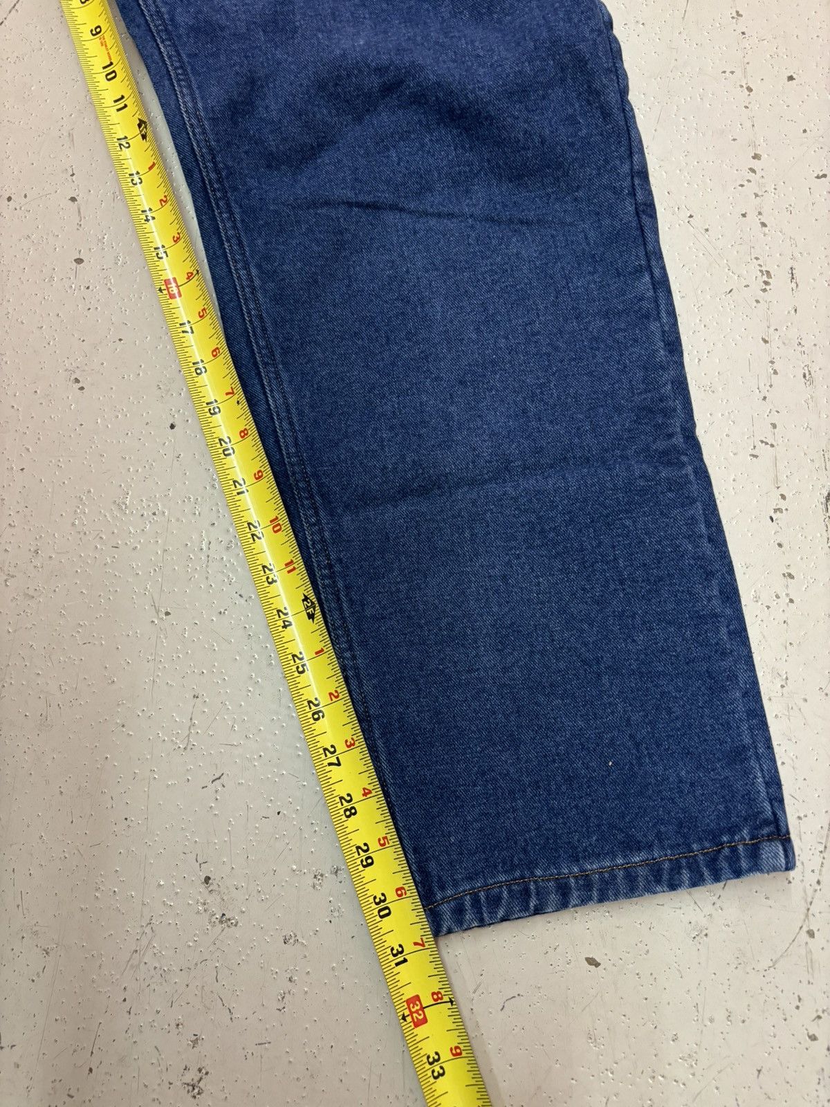 Vintage ***FINAL DROP***RARE REDHEAD FLEECE LINED DENIM PANT 38x32 Size US 38 / EU 54 - 4 Thumbnail